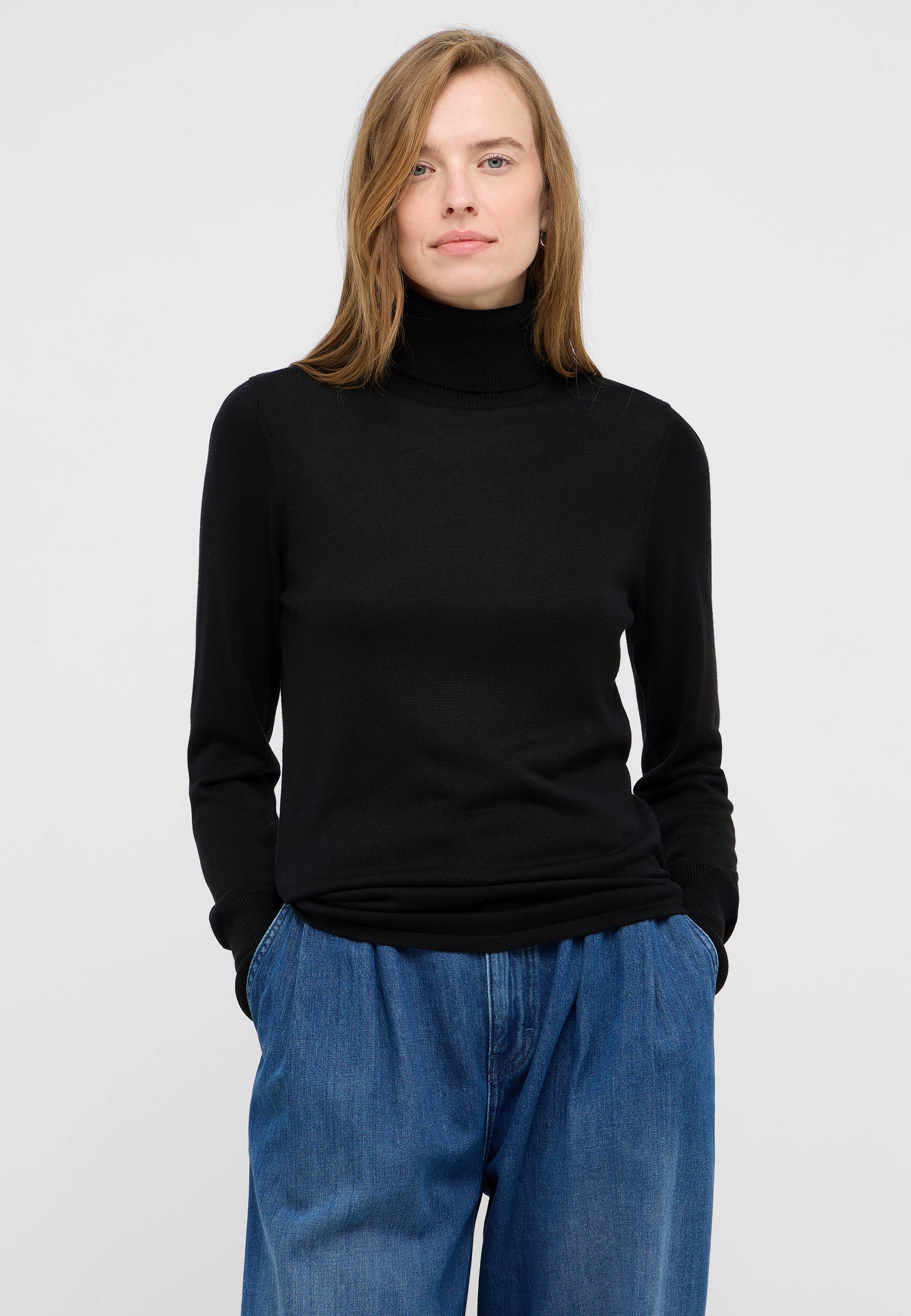 Langarm, Pullover, Erwachsener, Person, Frau