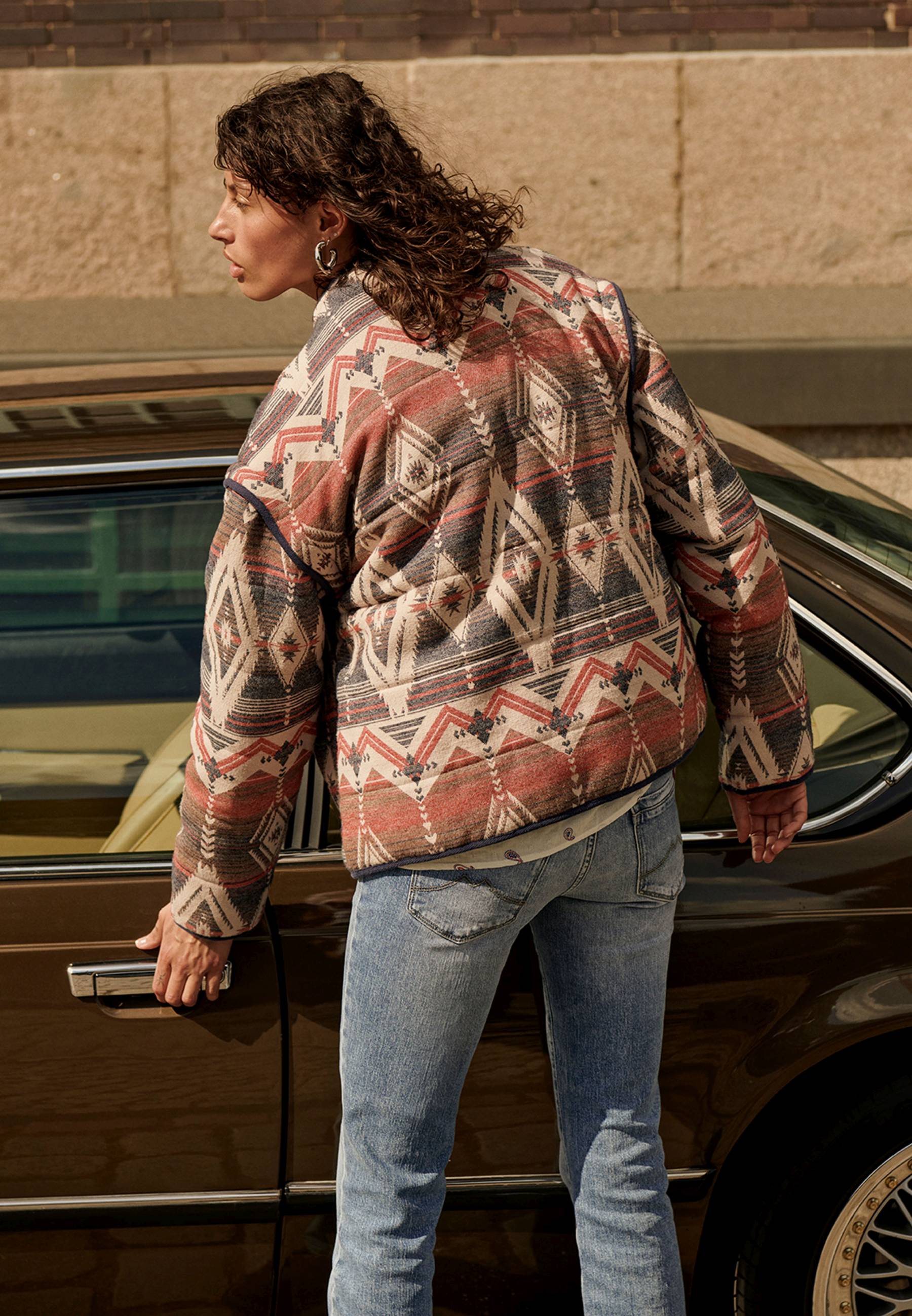 Hosen, Langarm, Ärmel, Jeans, Person