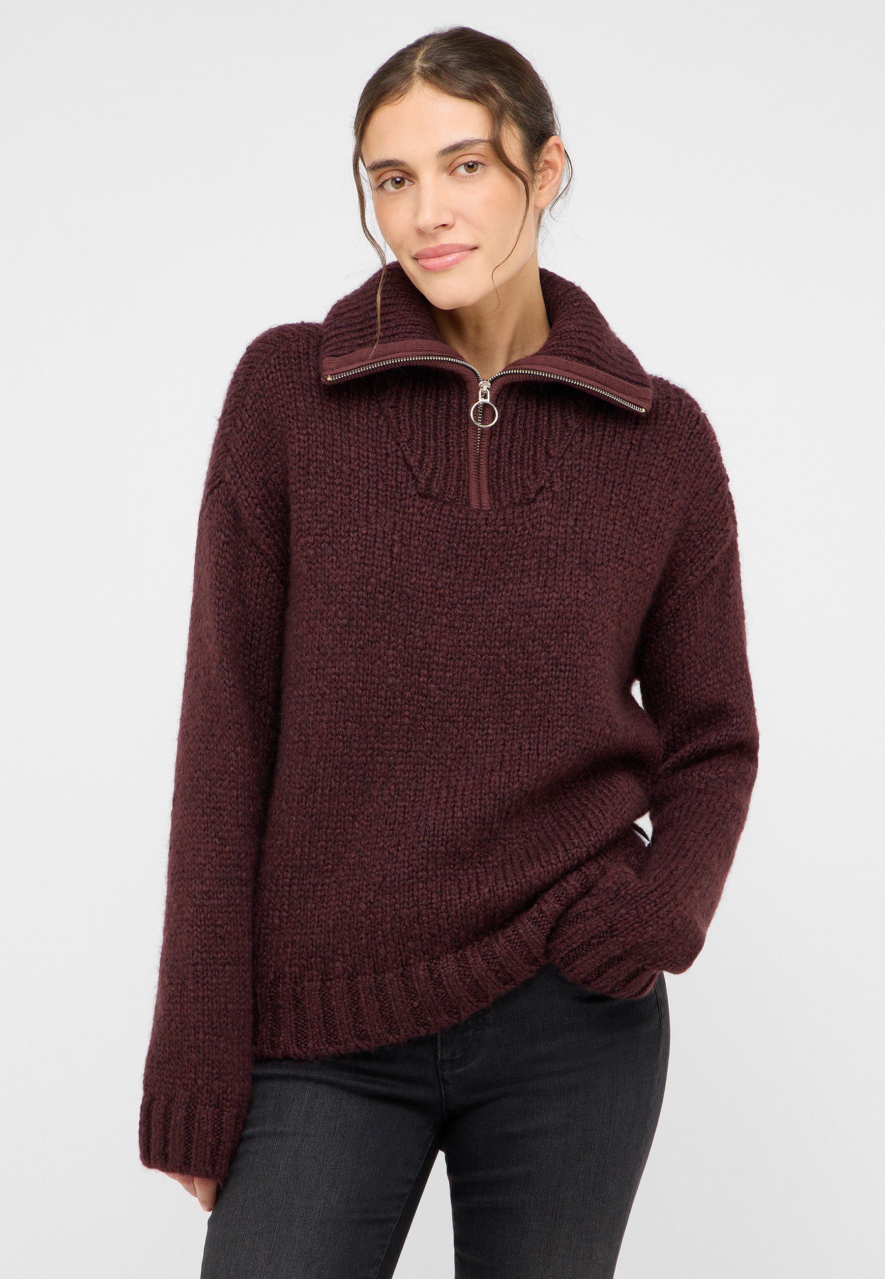 Bekleidung, Strickwaren, Pullover, Sweatshirt, Kapuzenpulli