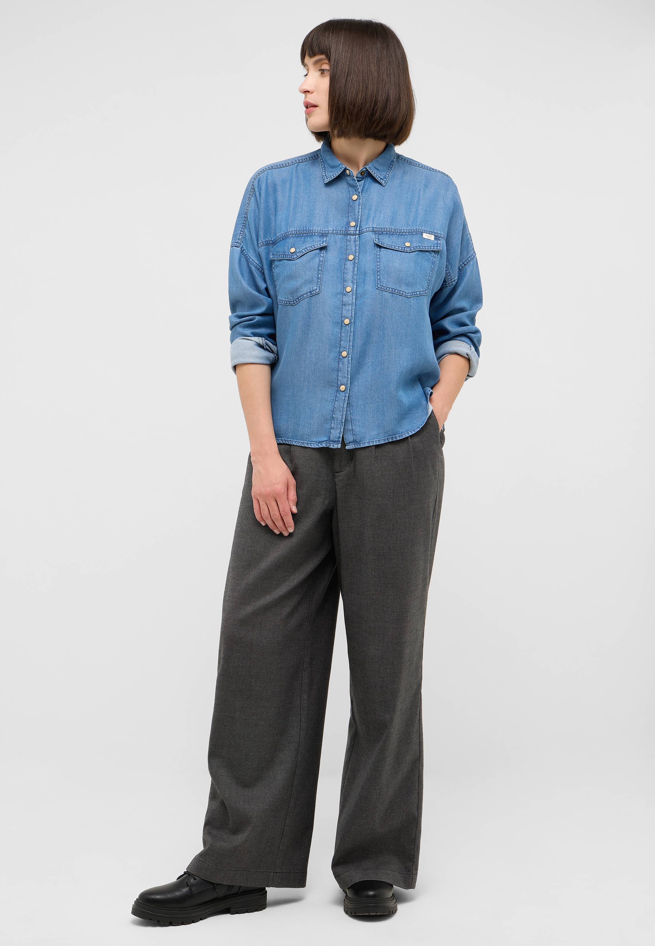 Hosen, Hemd, Jeanshose, Mann, Person