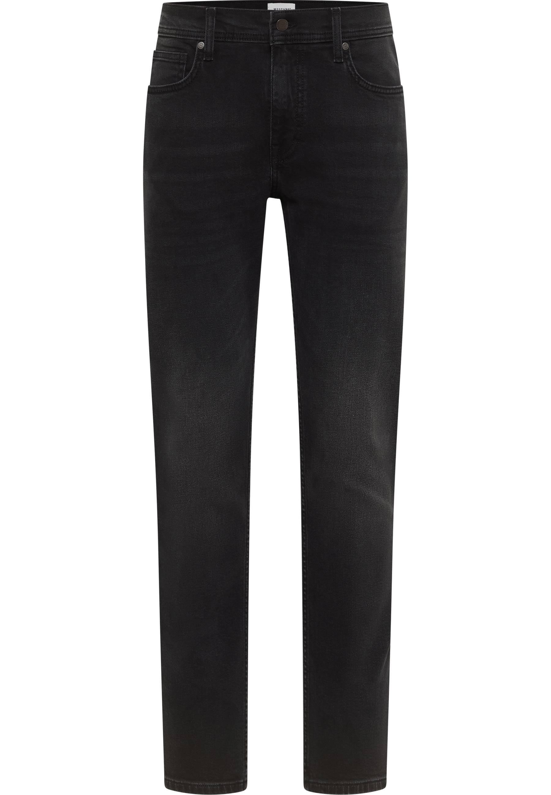 Mustang Herren Jeans Style Orlando Slim, schwarz dunkel