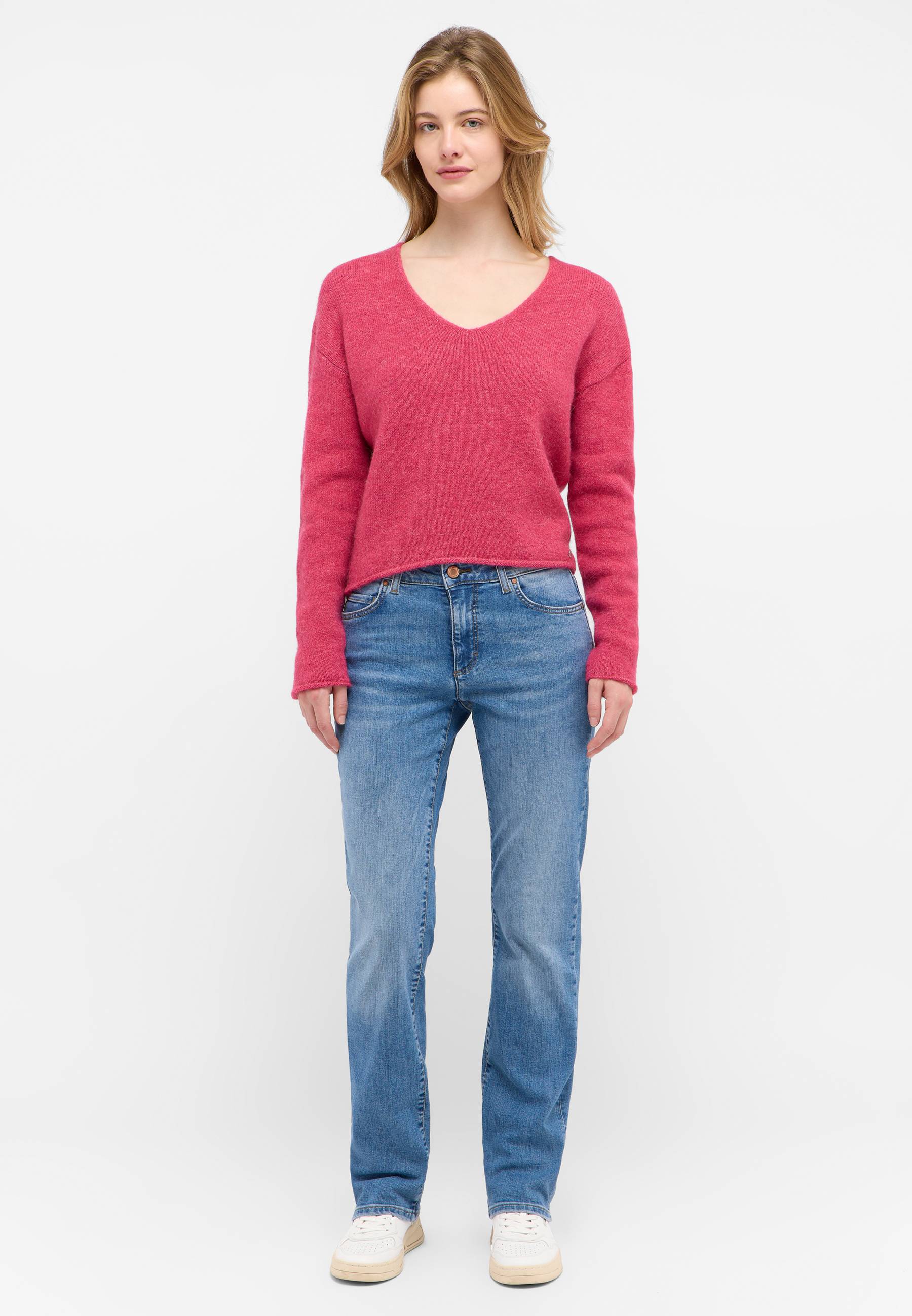 Hosen, Strickwaren, Pullover, Jeanshose, Langarm