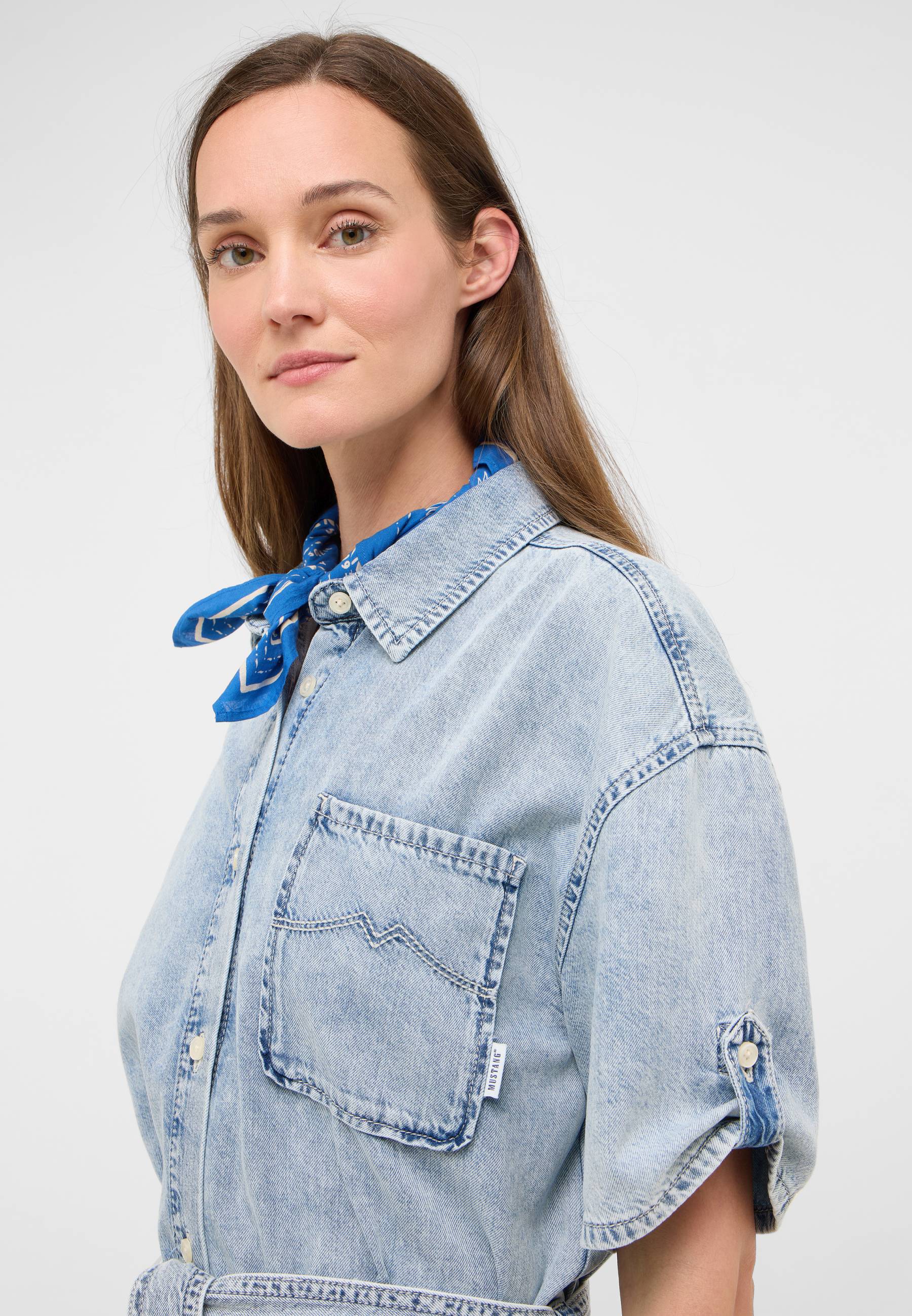Bekleidung, Hosen, Jeans, Bluse, Mantel