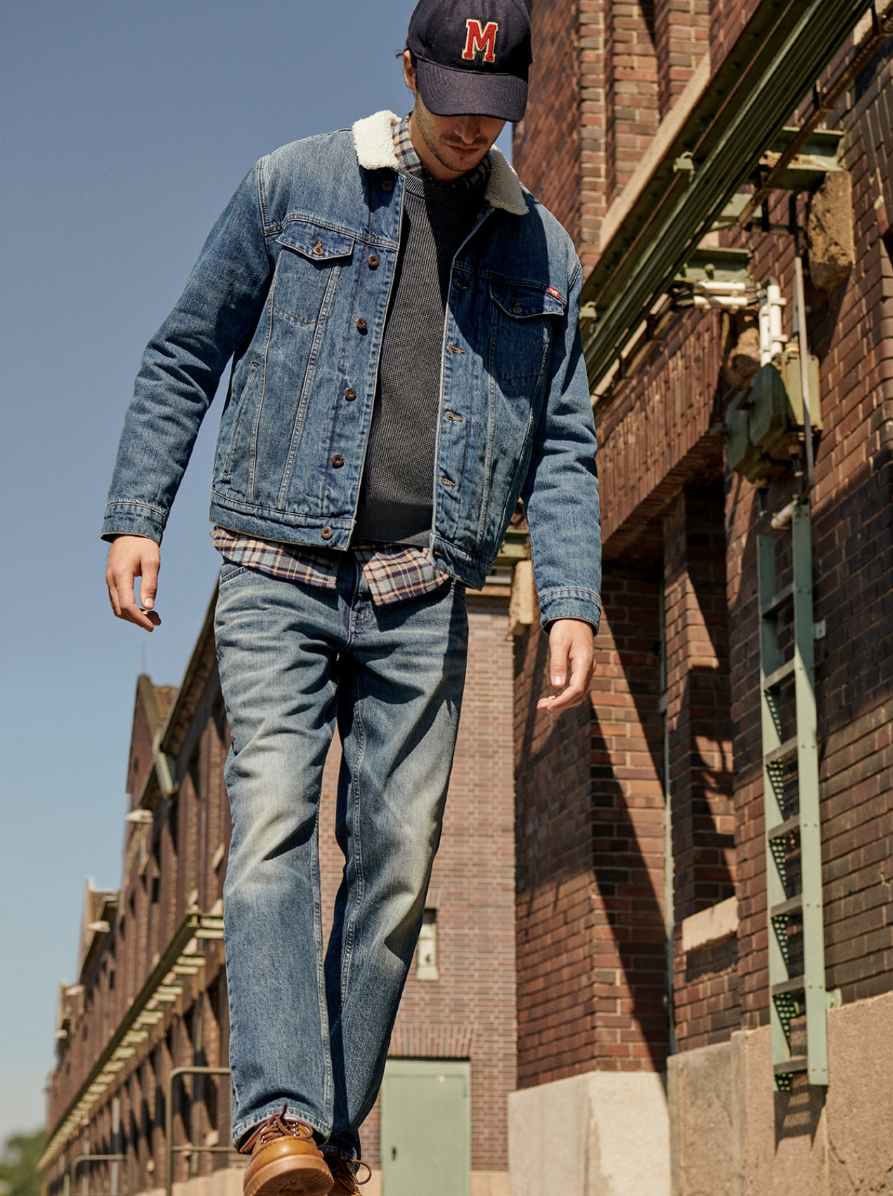 Hosen, Jeans, Jacke, Mann, Person