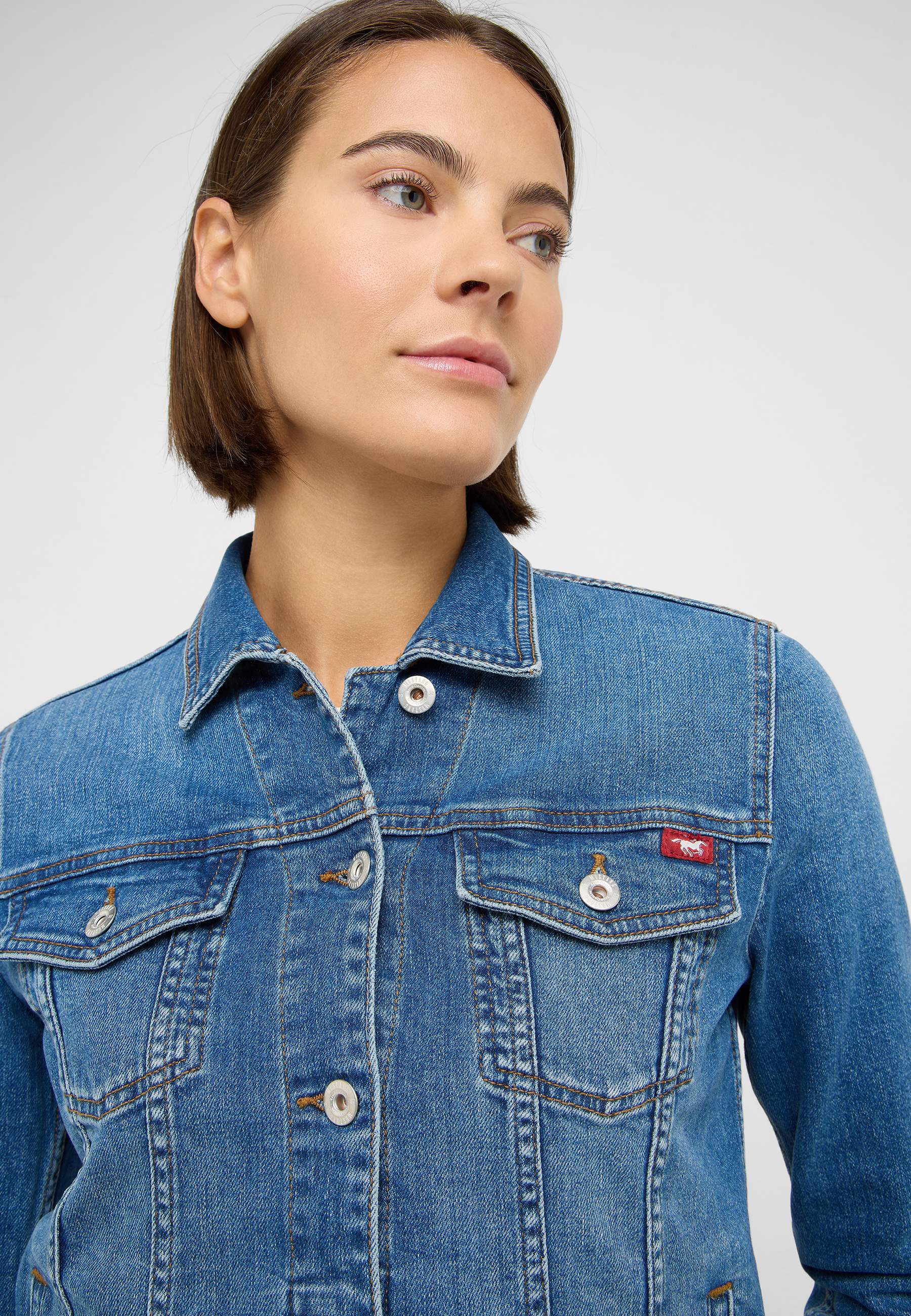 Hosen, Jeanshose, Weste, Person, Frau