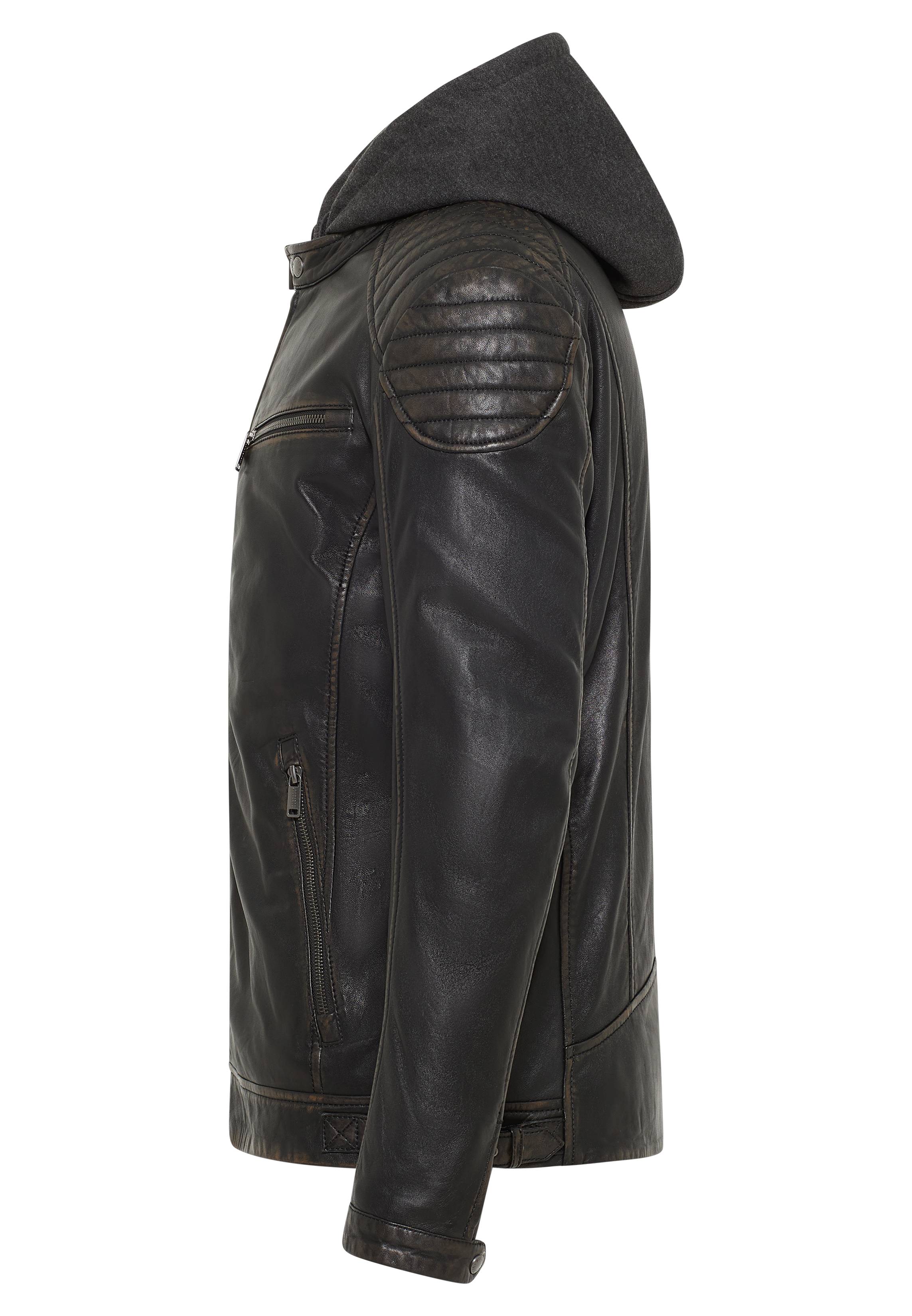 Bekleidung, Mantel, Jacke, Jacke aus Leder