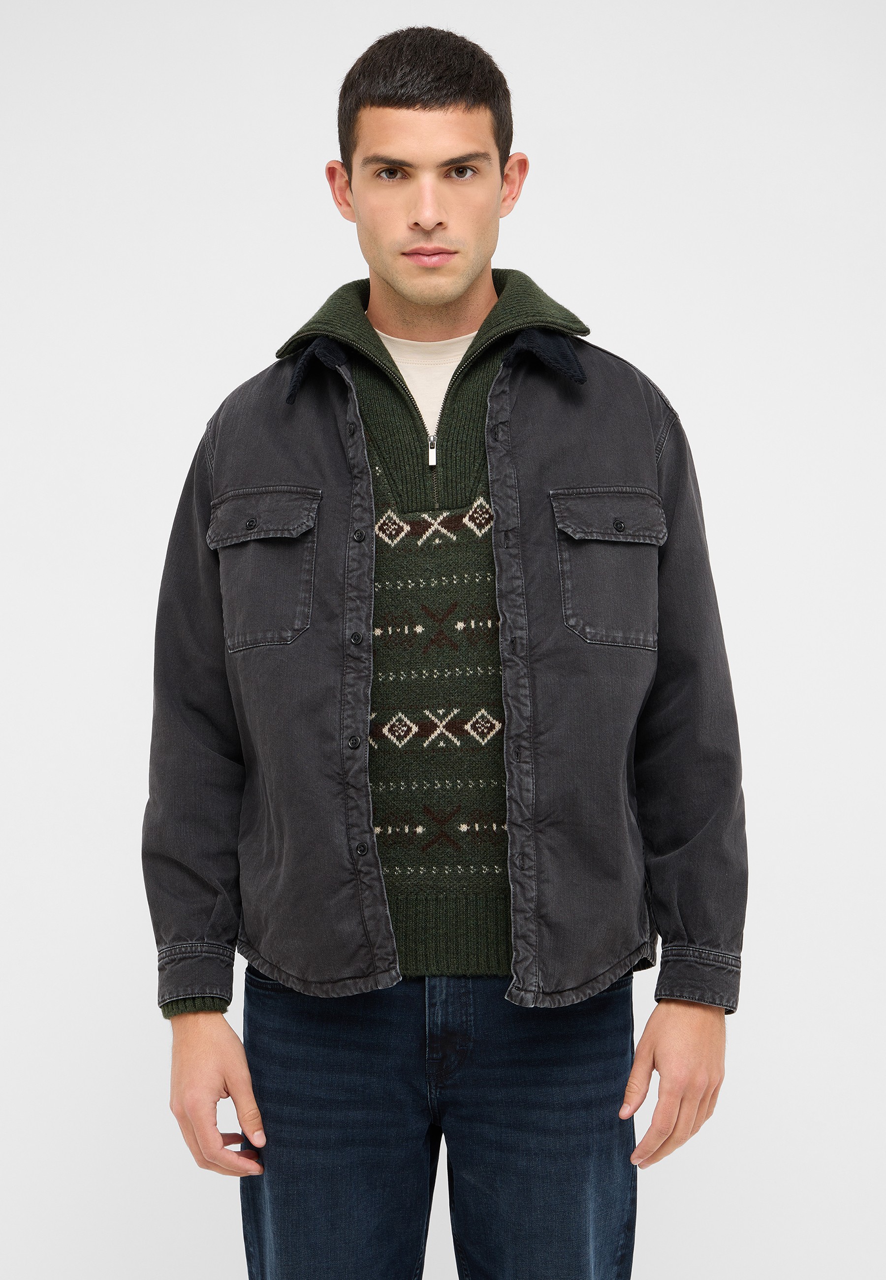 Mantel, Jacke, Weste, Mann, Person