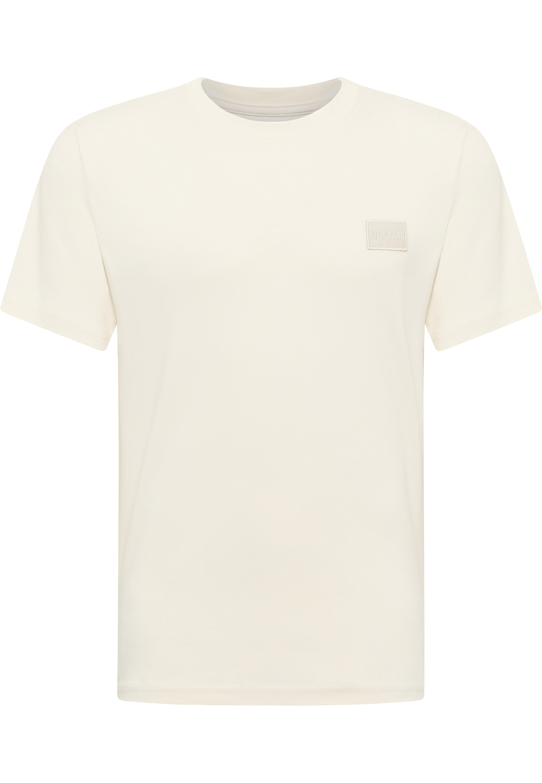 Mustang Herren T-Shirt Style Austin, offwhite