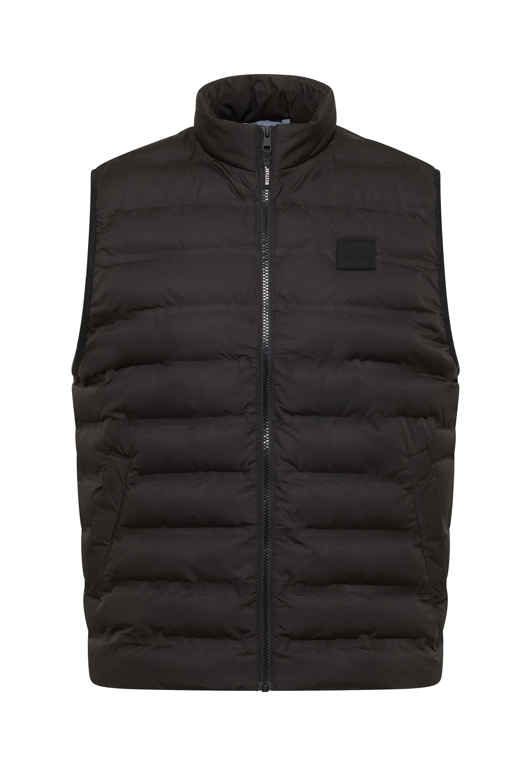 Mustang Herren Weste Style Dublin, schwarz