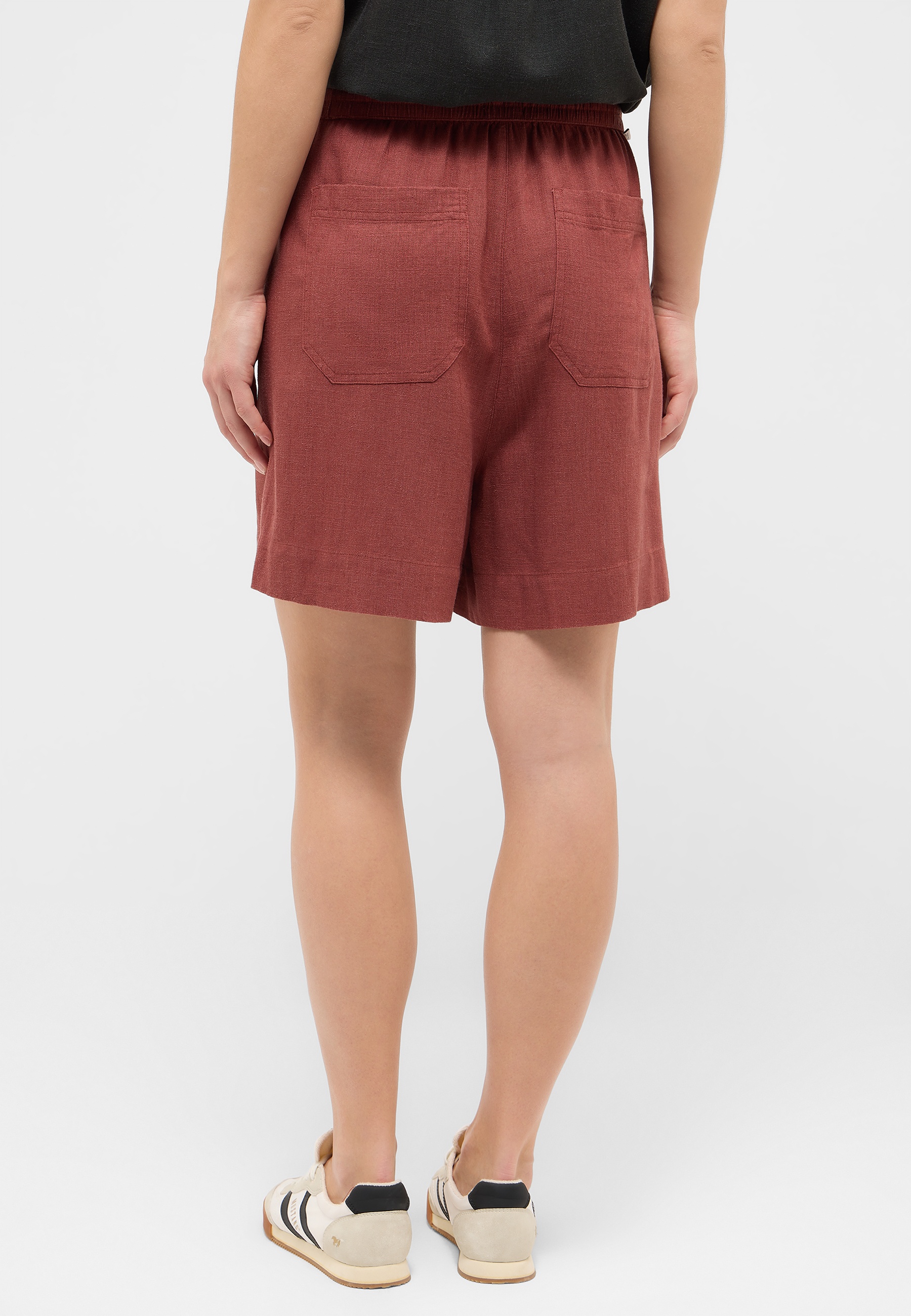 hort shorts, Corduroy, braun, Rückseite, Pocket