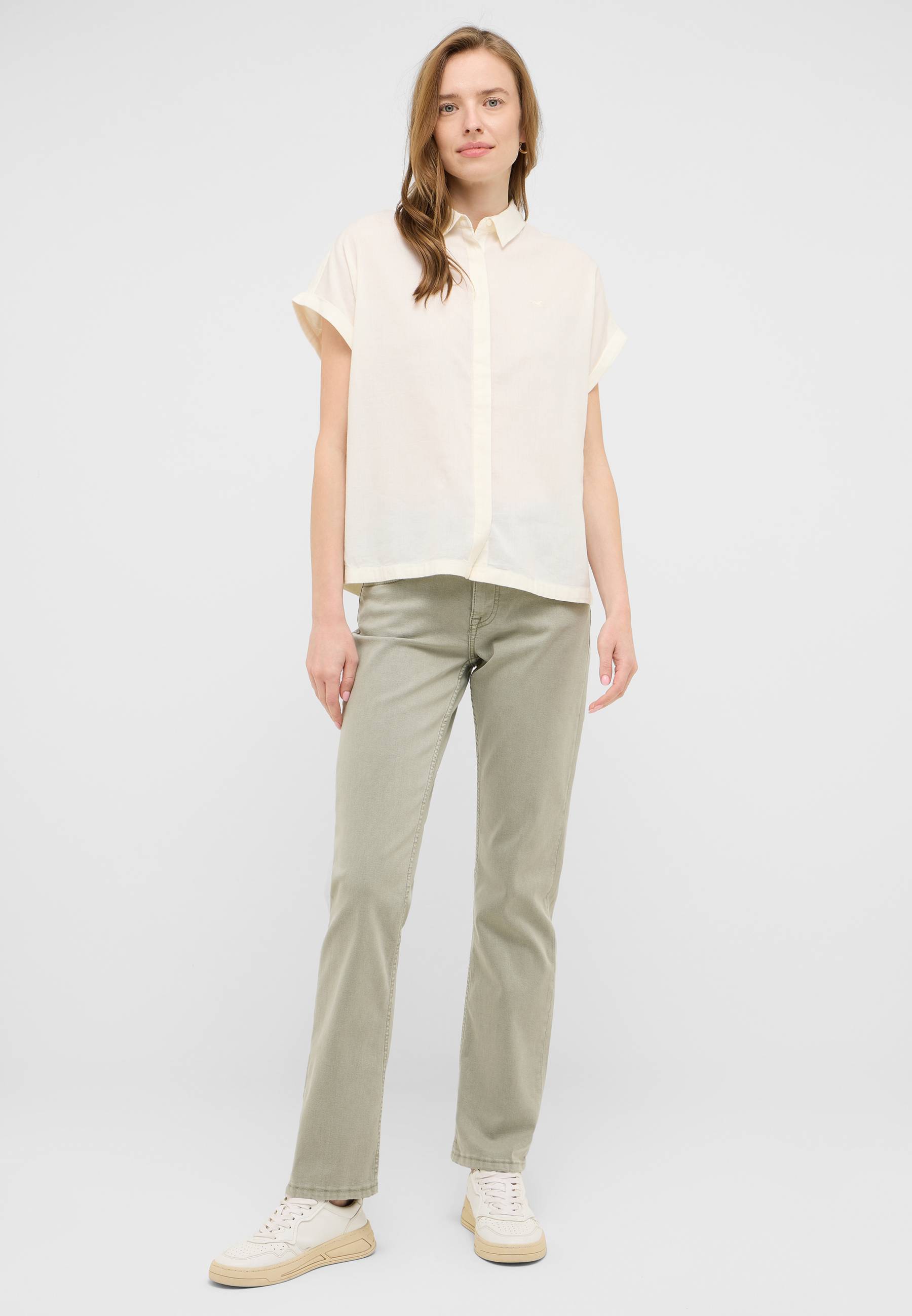 Bluse, Hosen, Hemd, Person, Leinen