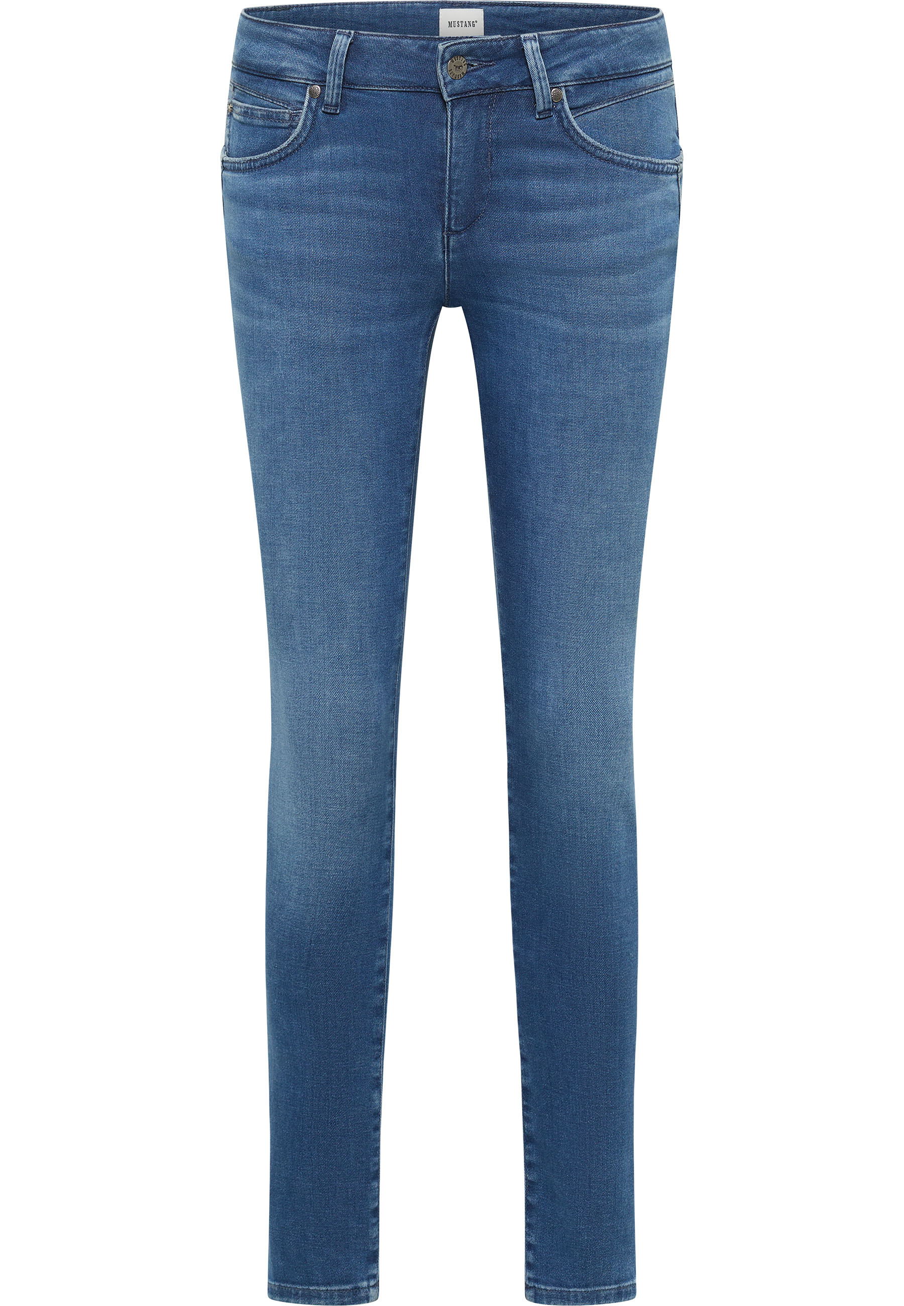 Mustang Damen Jeans Style Quincy Skinny, blau dunkel