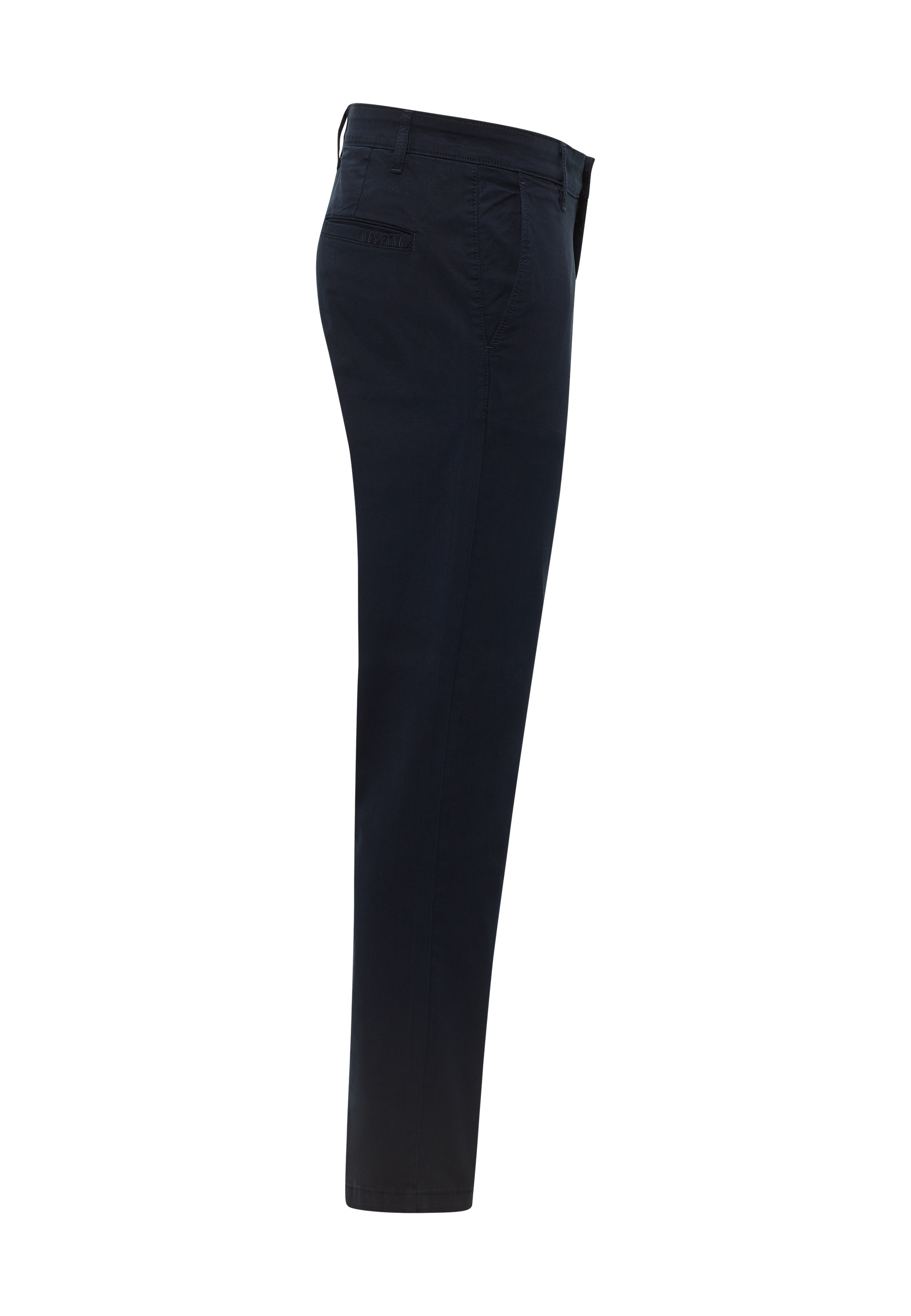 Hose, Chino, Navy, Beinlänge, seitliche Tasche