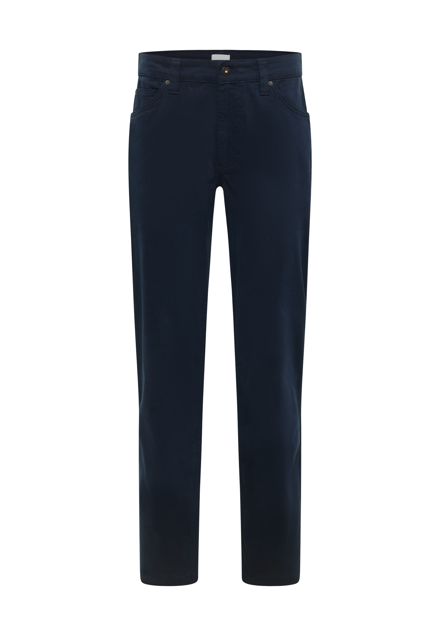 Hose, Chino, Navy, Klarer Schnitt, einfache Taille