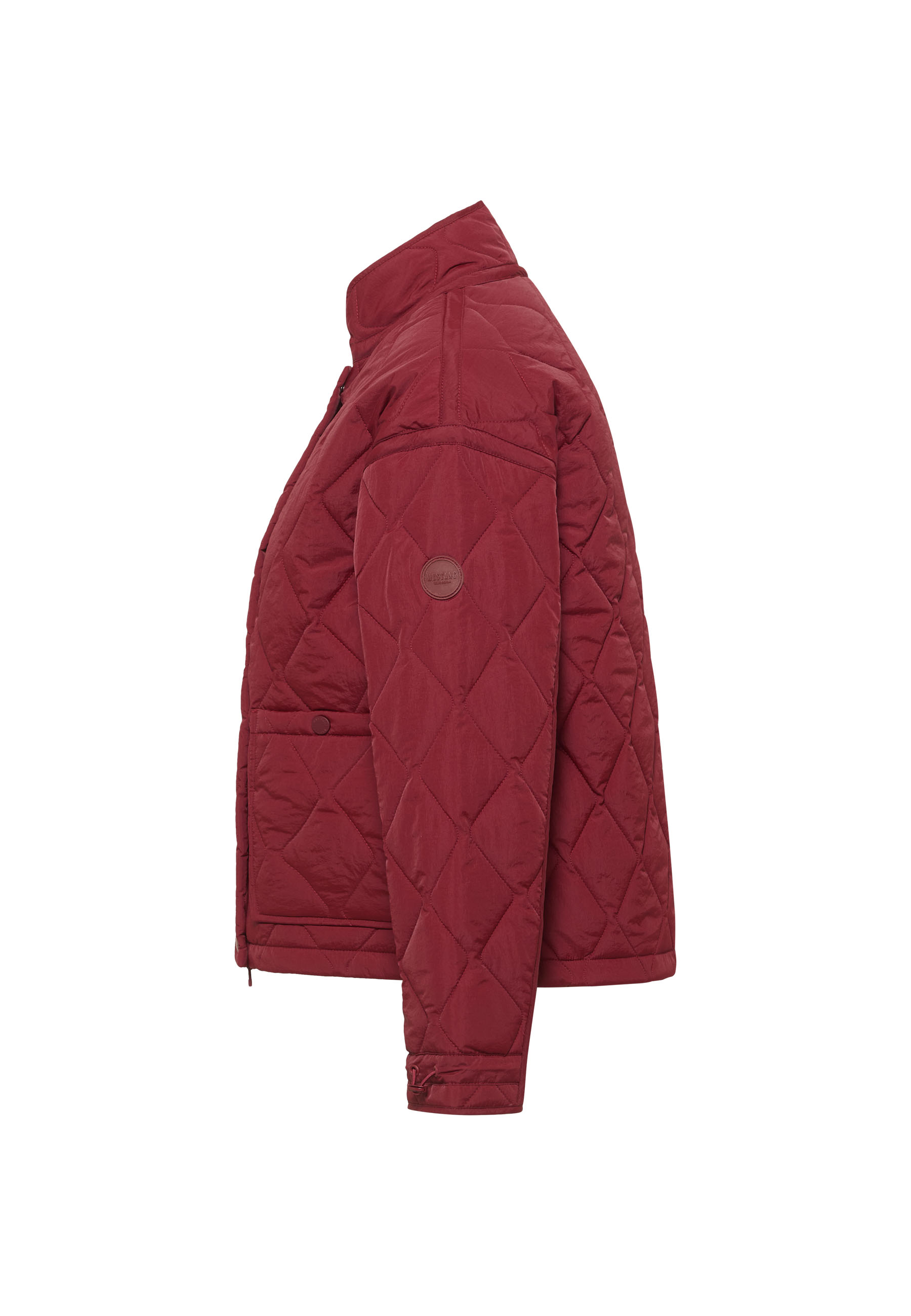 Damenjacke, Pufferjacke, Rot, Steppung, Puffer-Jacke