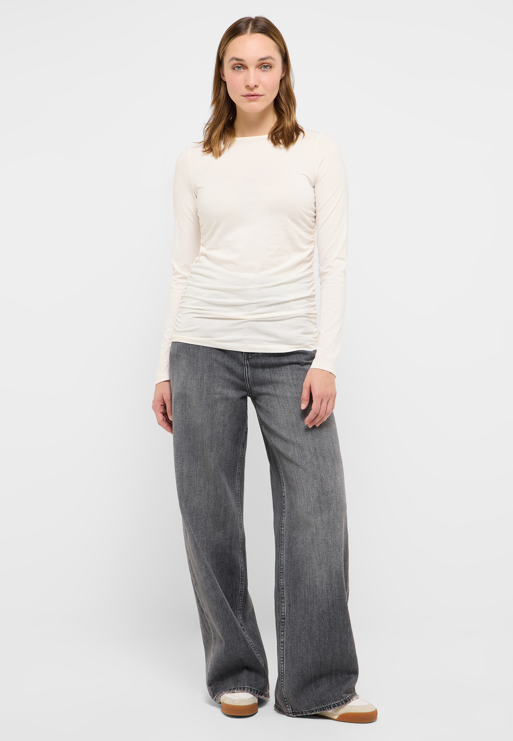 Hosen, Langarm, Jeans, Person, Schuh