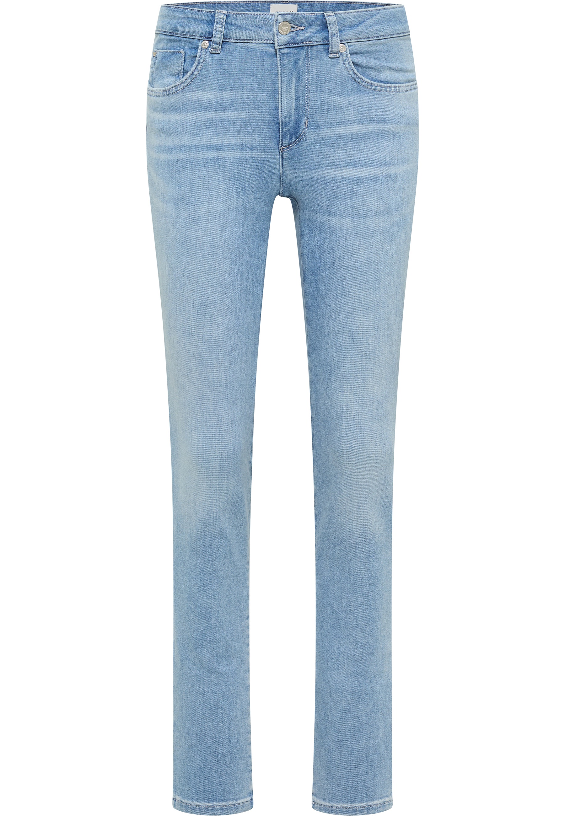 Mustang Damen Jeans Style Shelby Slim, blau hell
