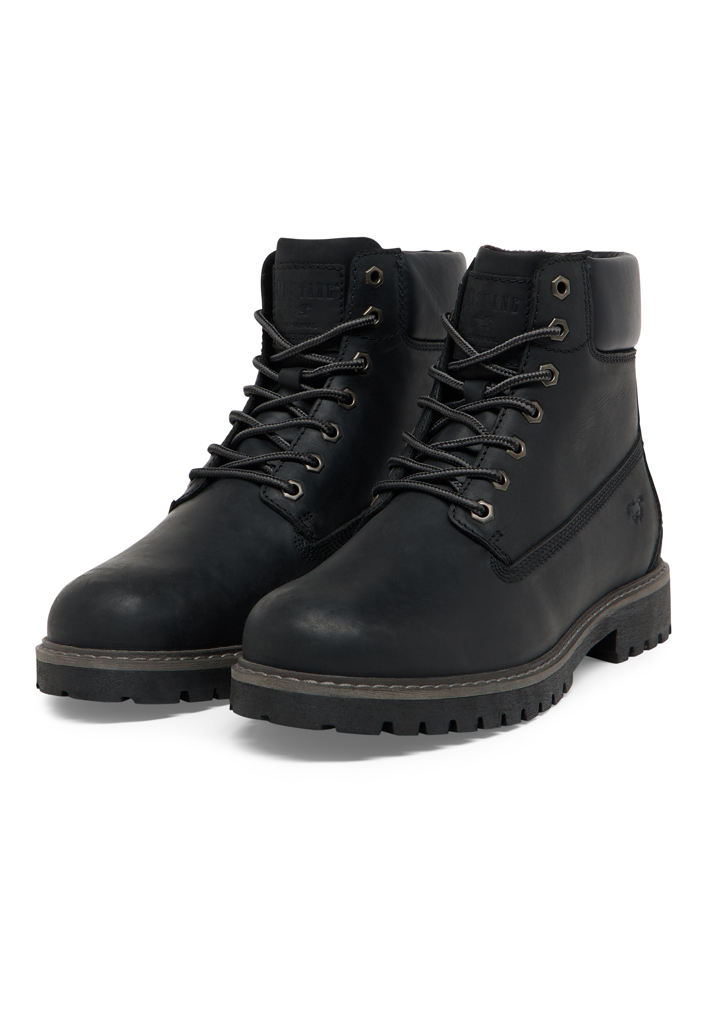Mustang Herren Stiefel Style Thalke, black