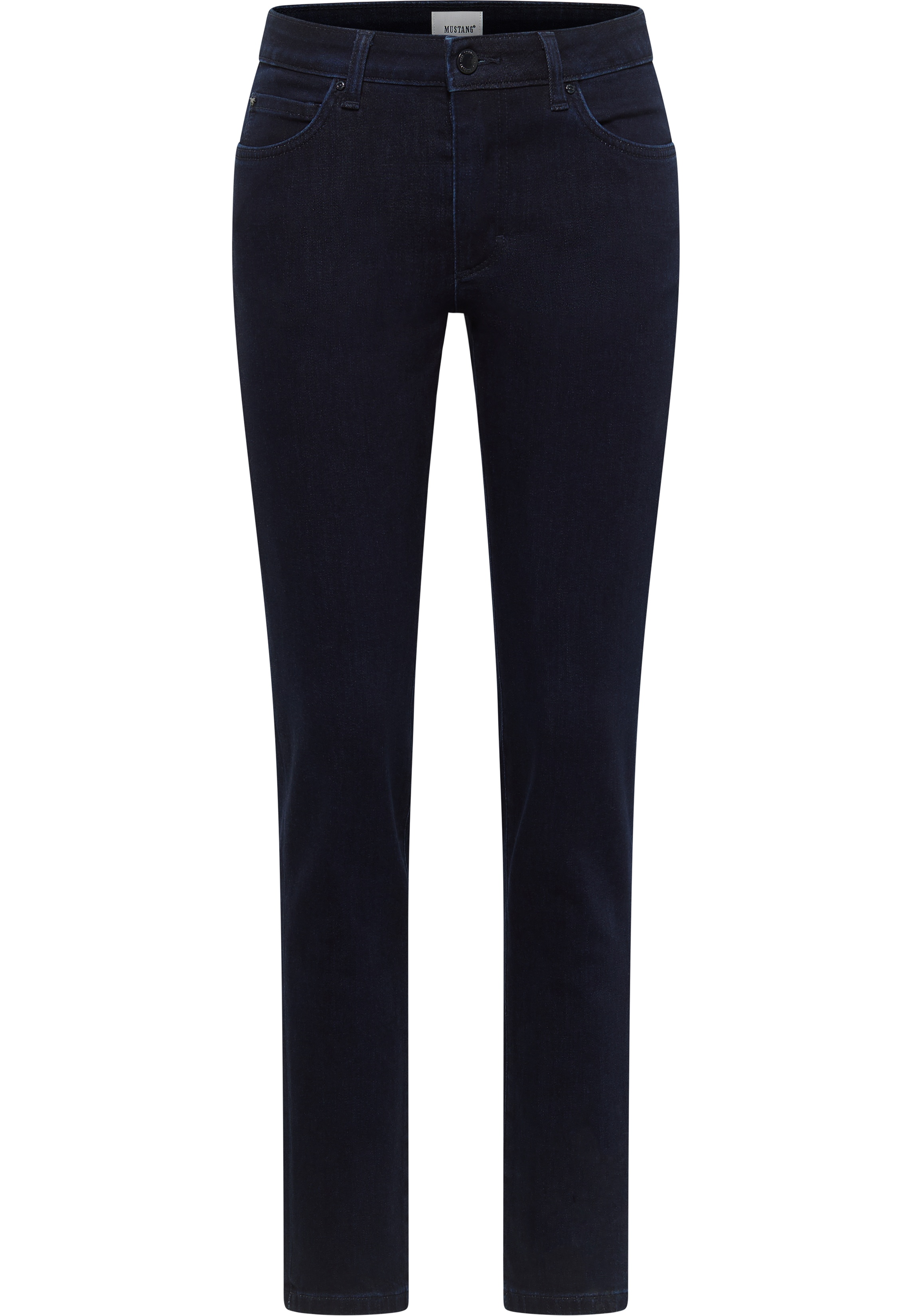 Mustang Damen Jeans Style Crosby Relaxed Slim, blau dunkel