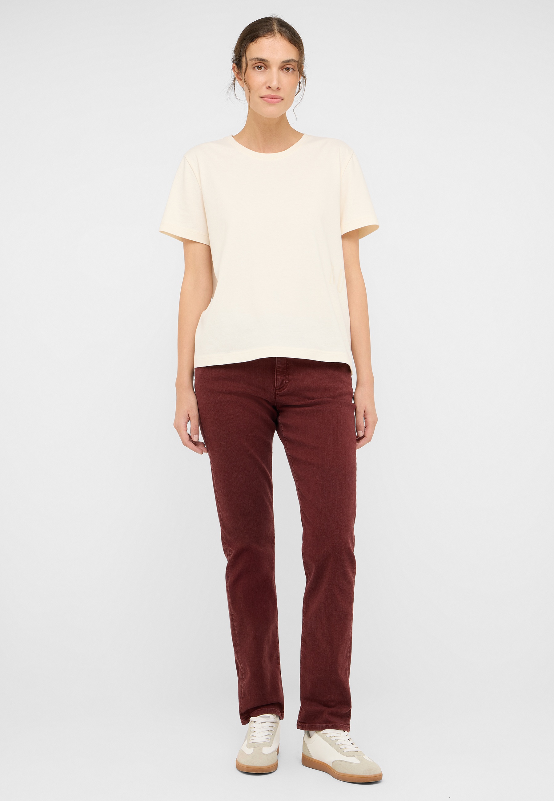 Hosen, T-shirt, Bluse, Mann, Person
