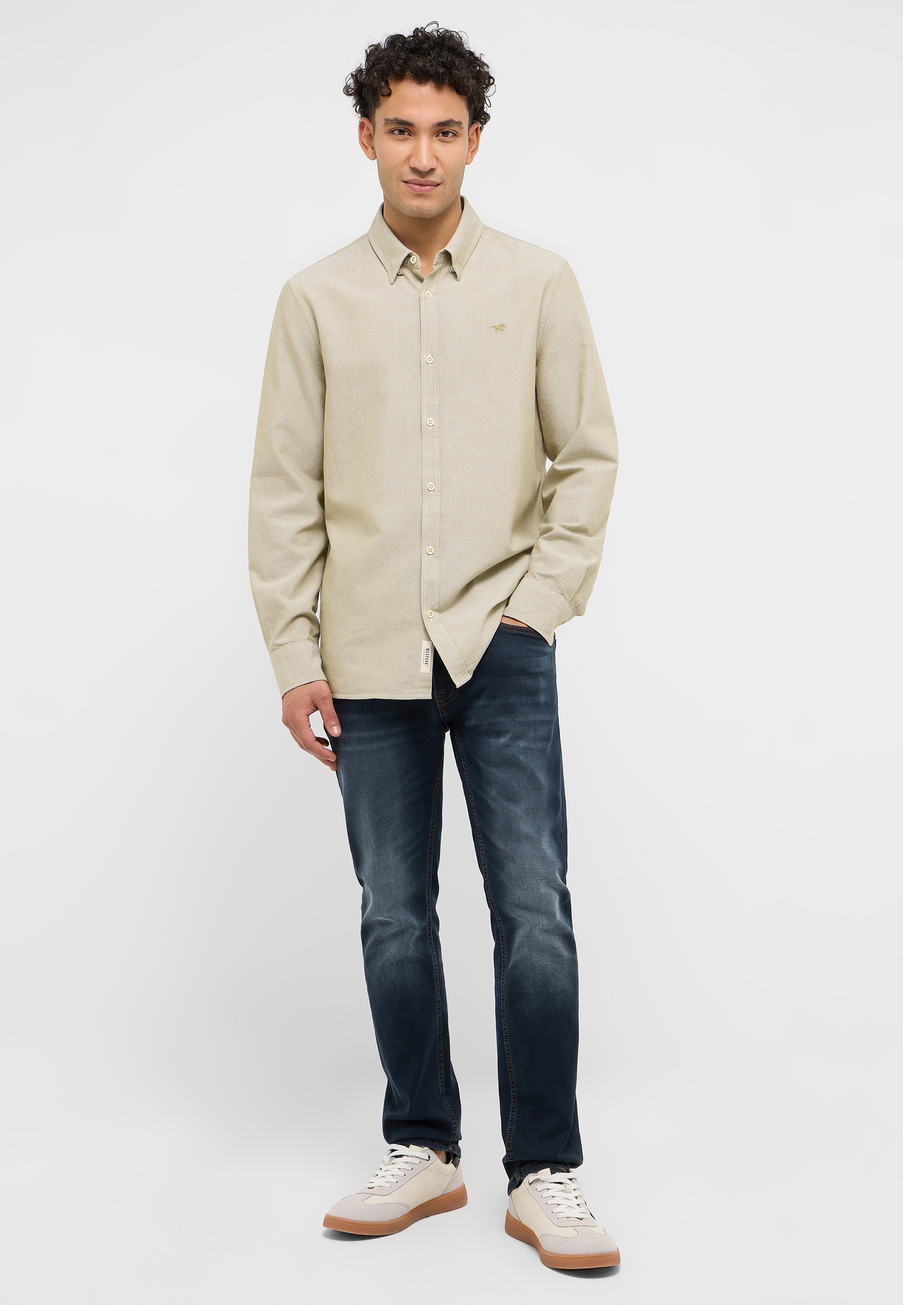 Hemd, Jeanshose, Hosen, Mann, Person