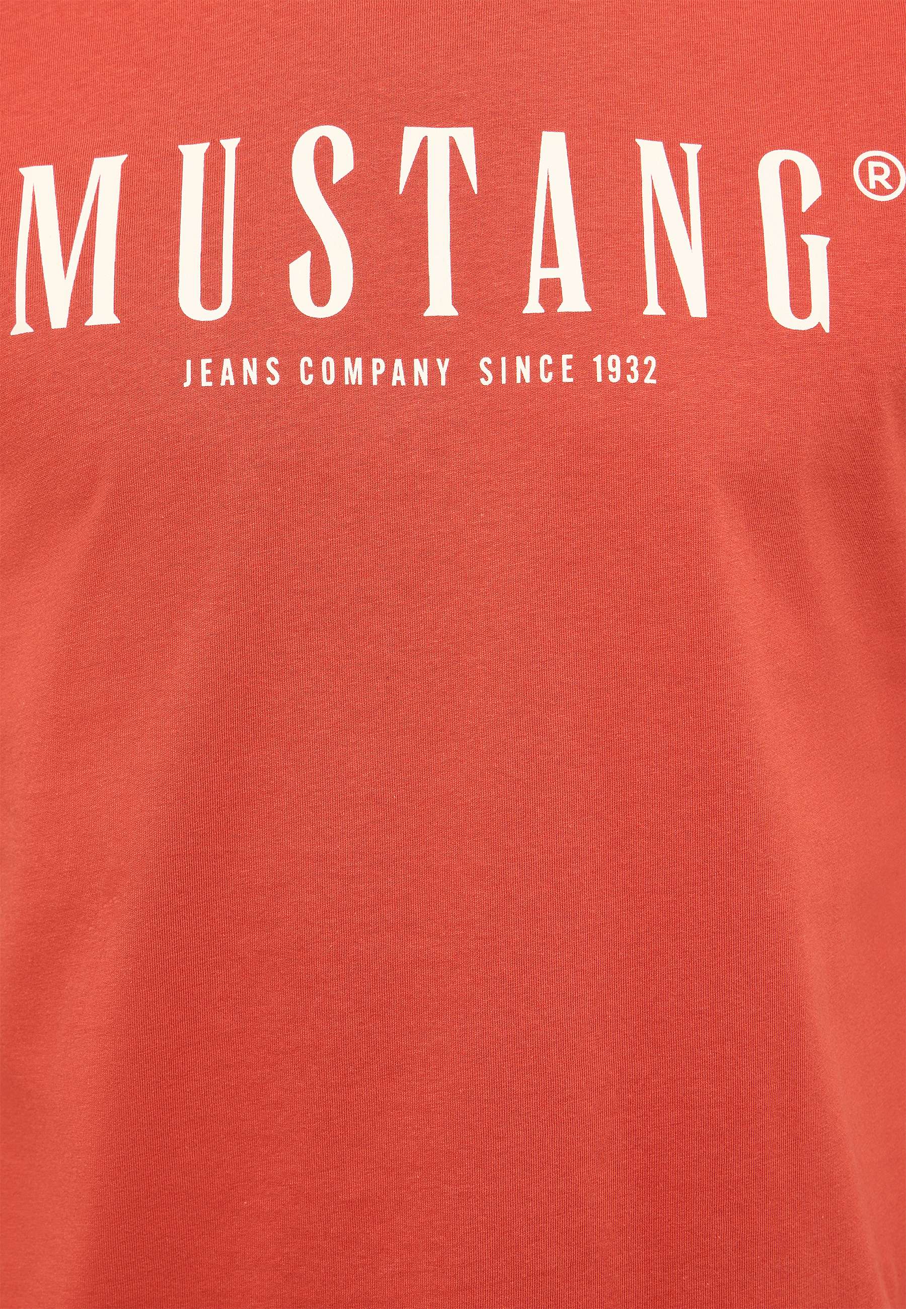 Mustang, Tee, Shirt, Jersey, Kunstleder?.
