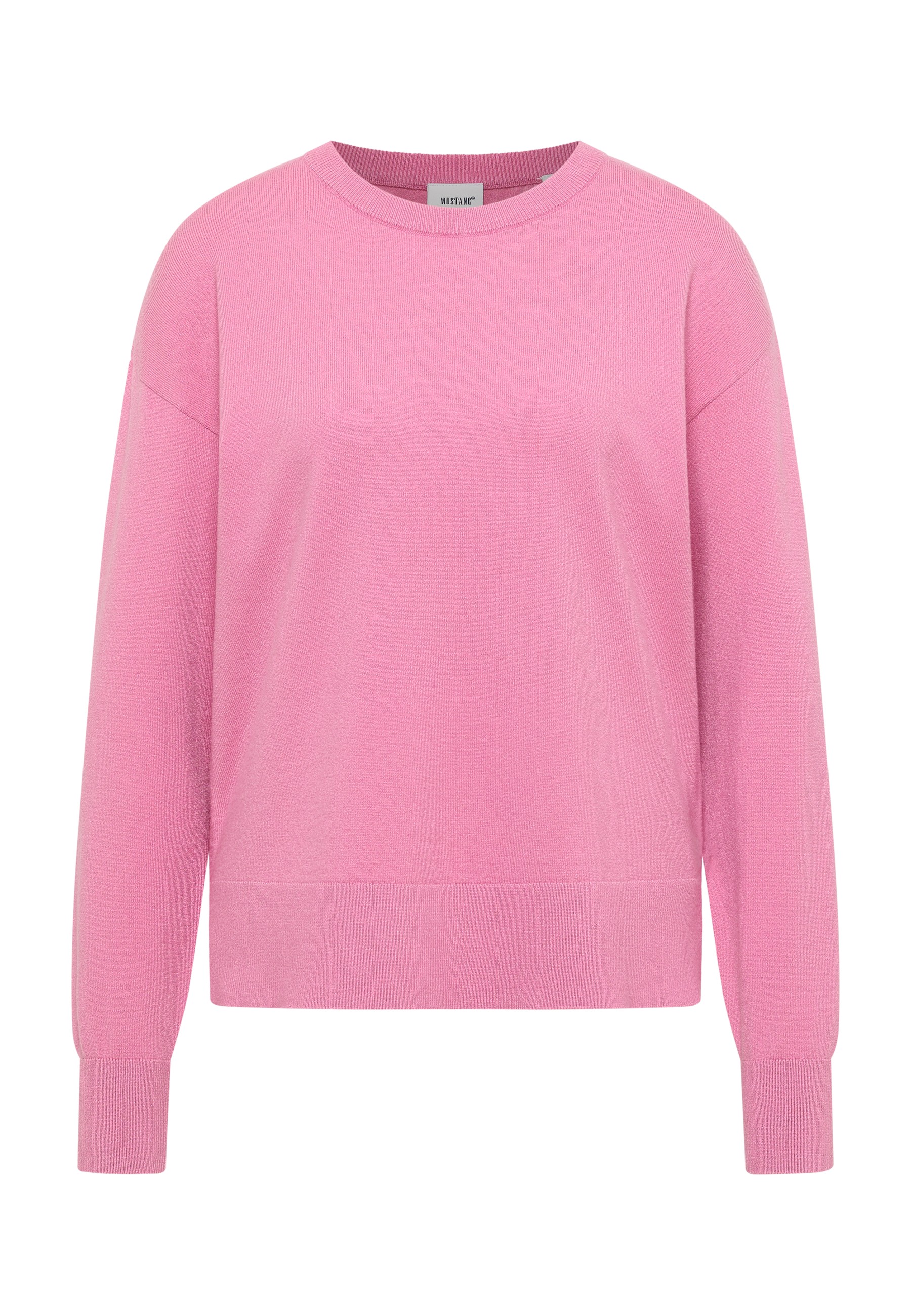 mit Flat-Knit-Struktur