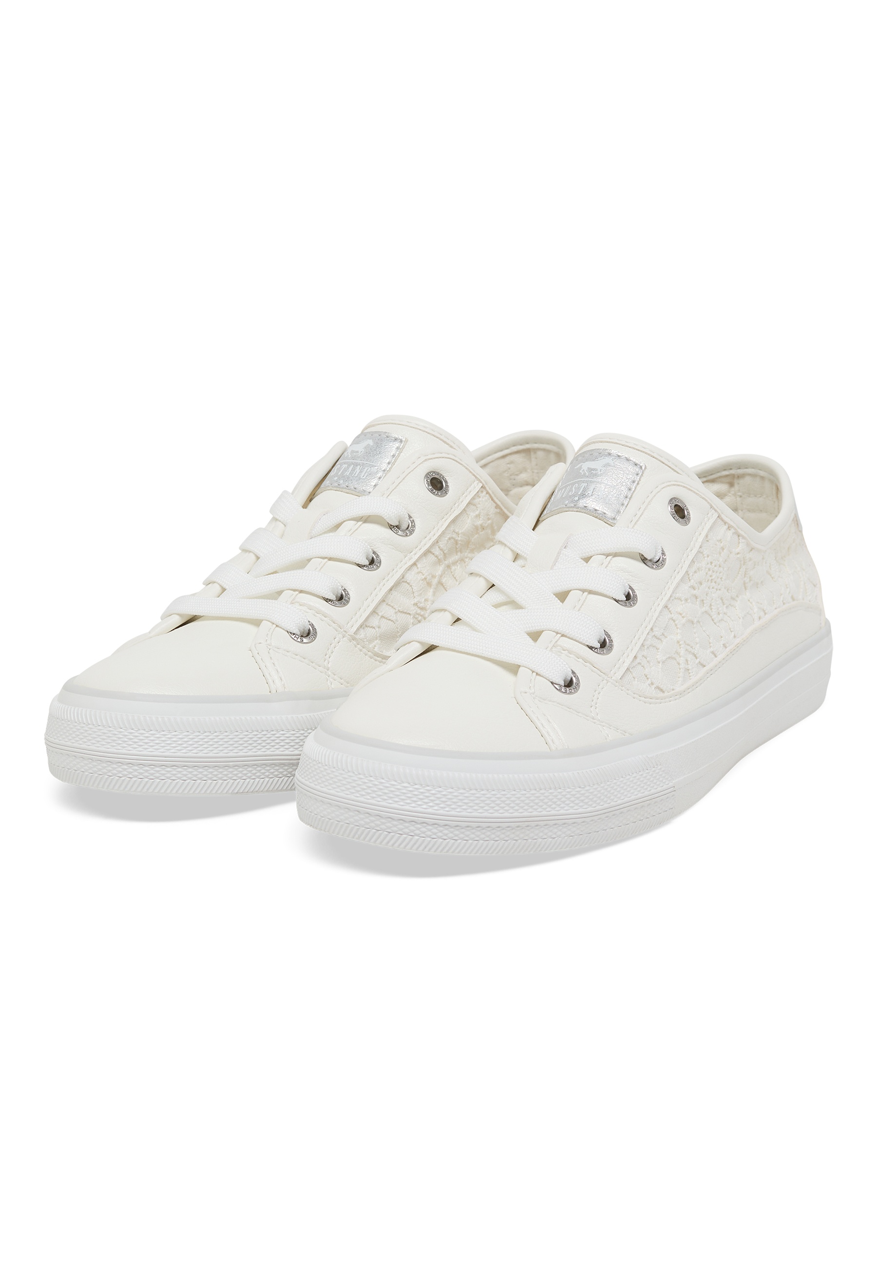 Mustang Damen Sneaker Style Ulla, weiß