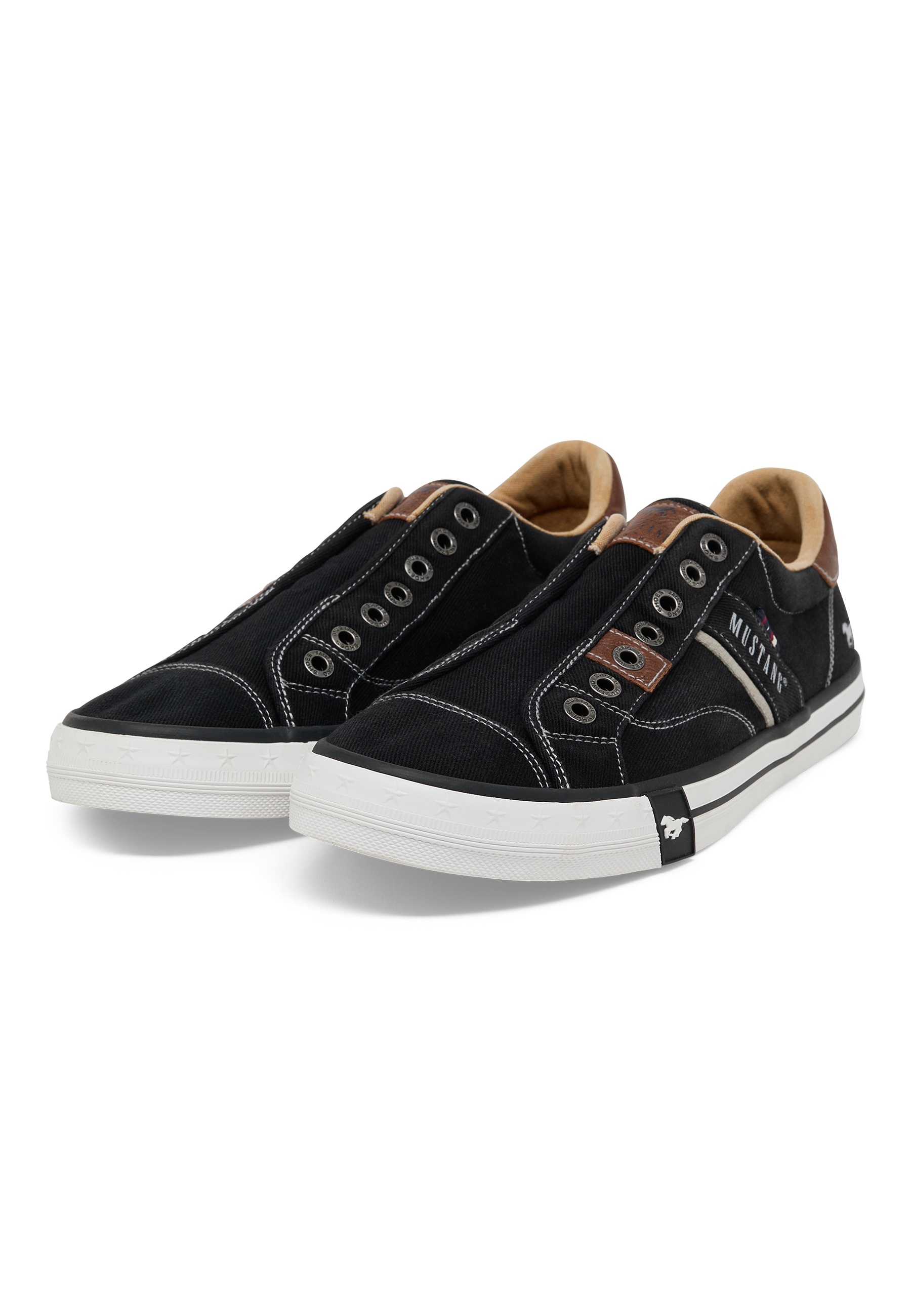 Mustang Herren Sneaker Style Calogero, schwarz