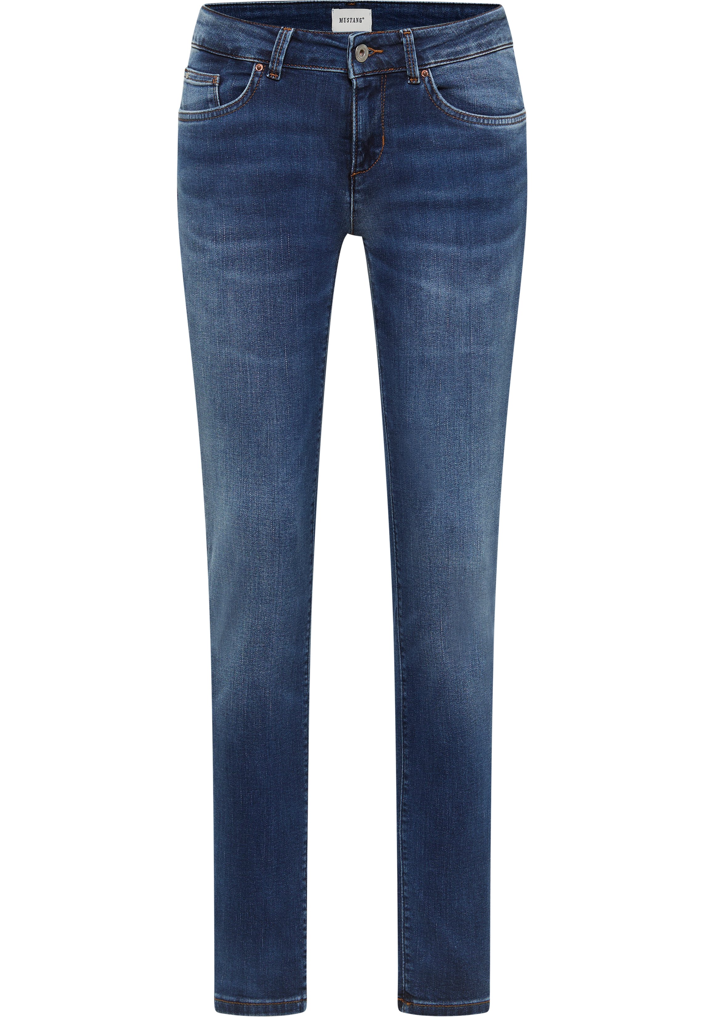 Mustang Damen Jeans Style Quincy Skinny, blau dunkel