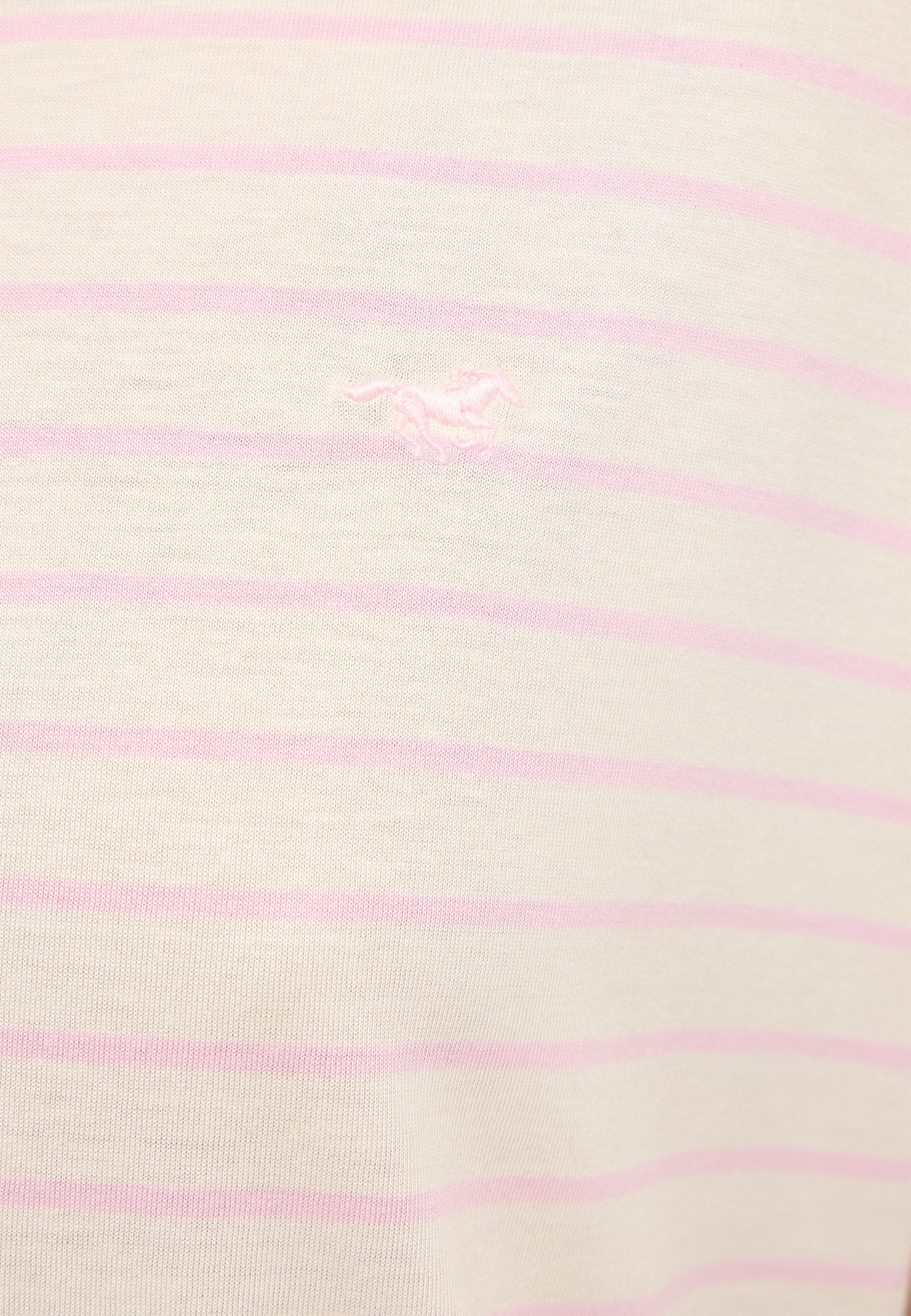 shirt, striped, pink, t-shirt, embroidery
