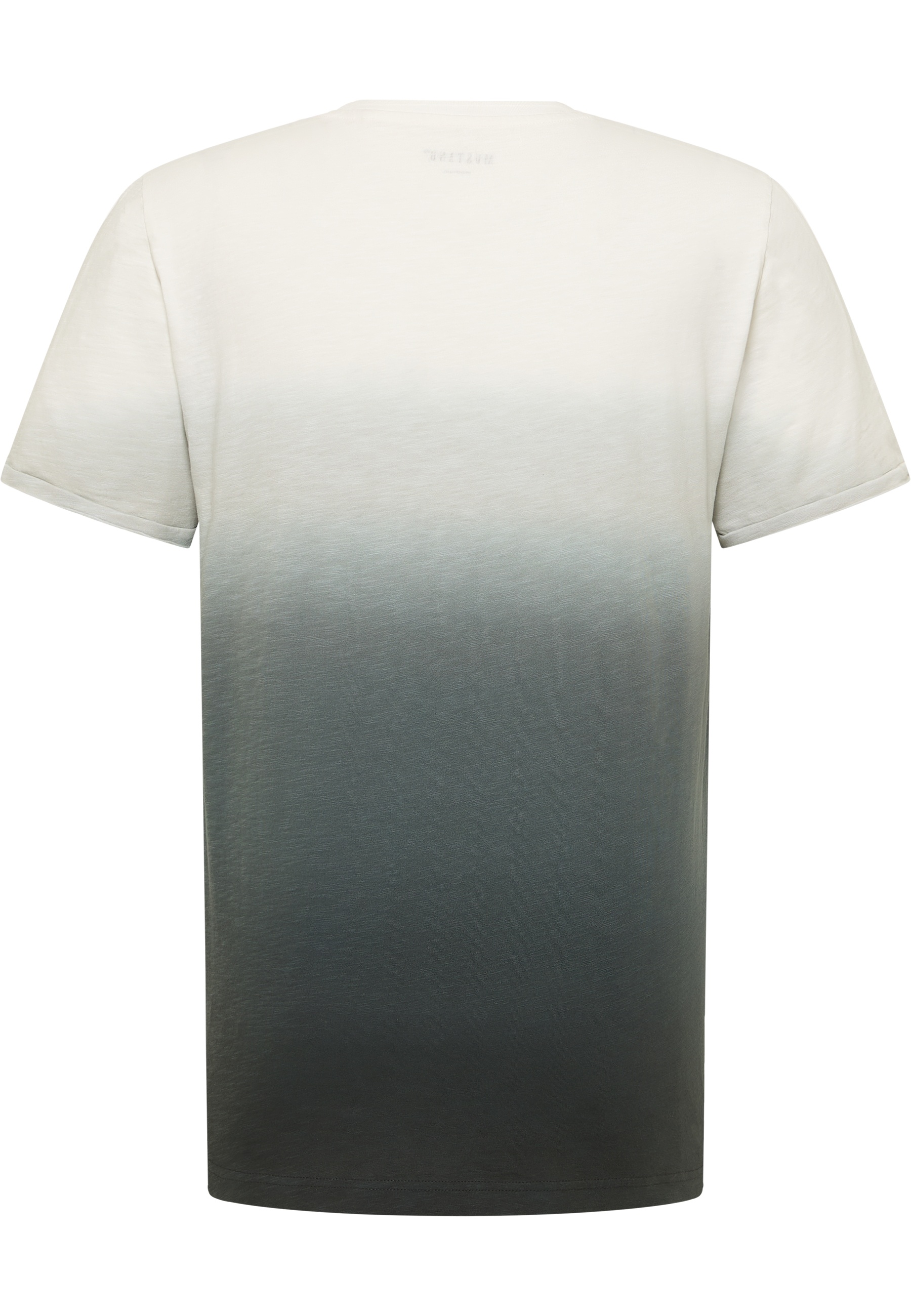 t-shirt, Farbverlauf, Ombre, Kurzarm, Rundhalsausschnitt