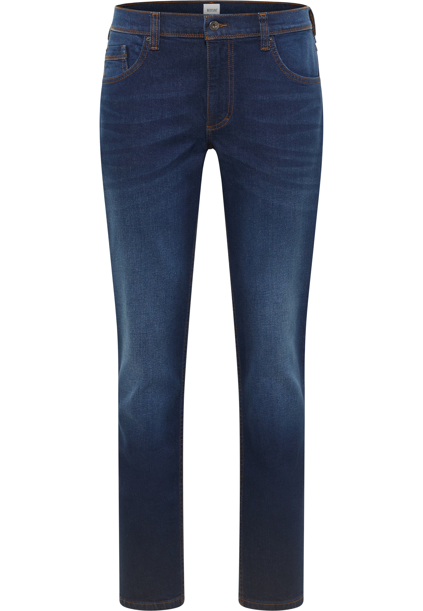 Mustang Herren Jeans Style Washington Straight, blau dunkel