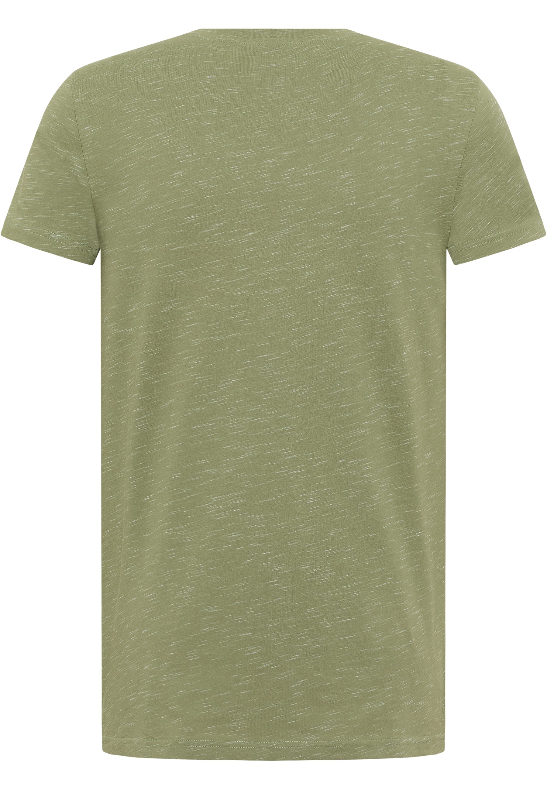 T-Shirt, Olivgrün, Gepunktet?, Kurzarm, Unifarben