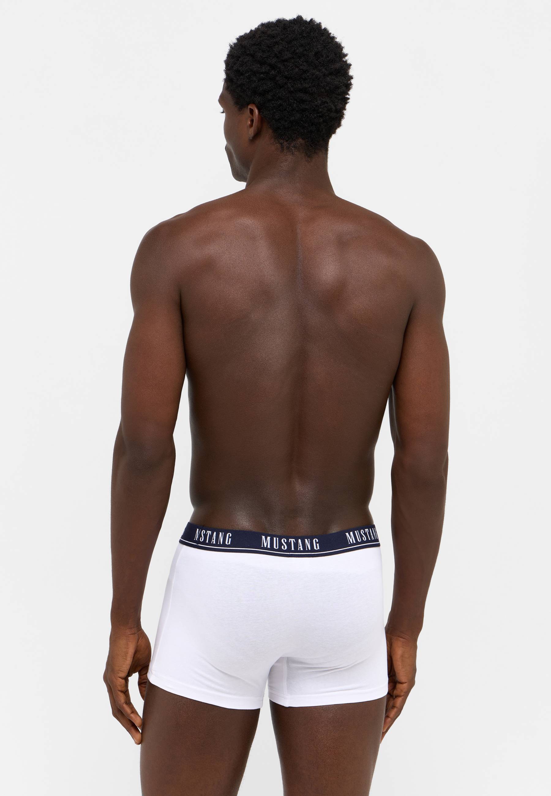 Unterwäsche, Boxer, Boxershorts, Weiß, Elastischer Bund