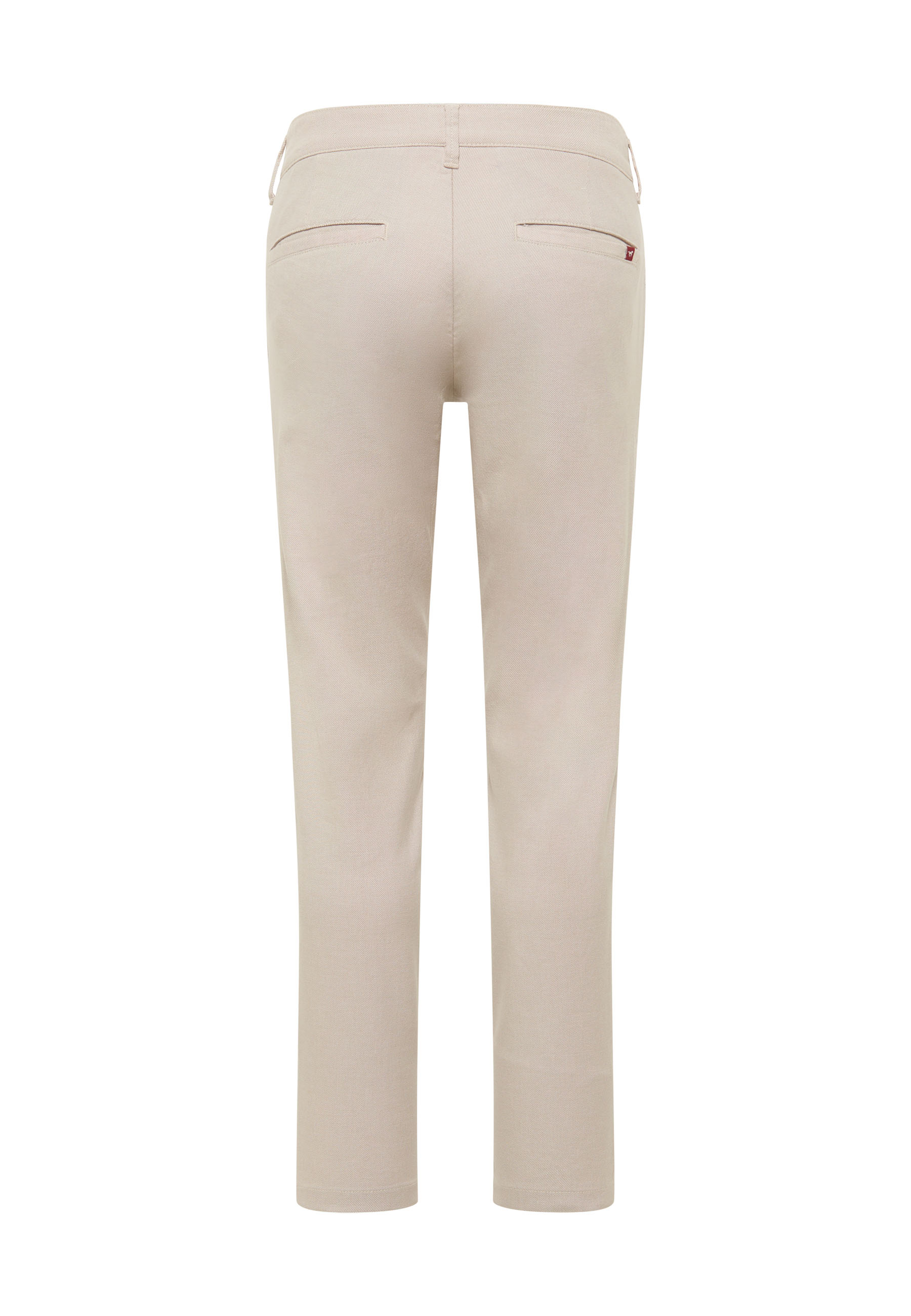 beige pants, chinos, slim fit?, back pockets, belt loops