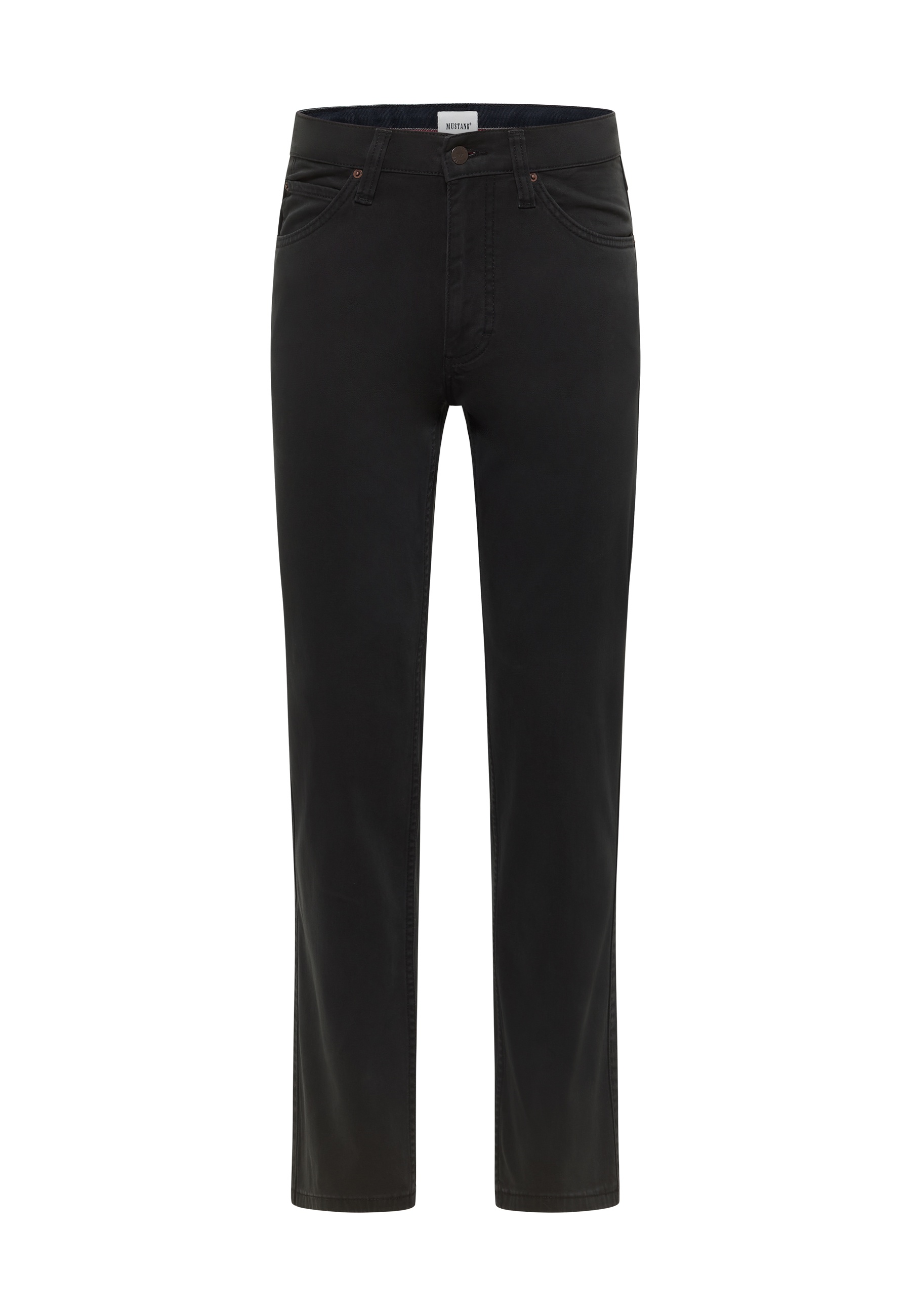 Mustang Herren Hose Style Tramper Straight, schwarz