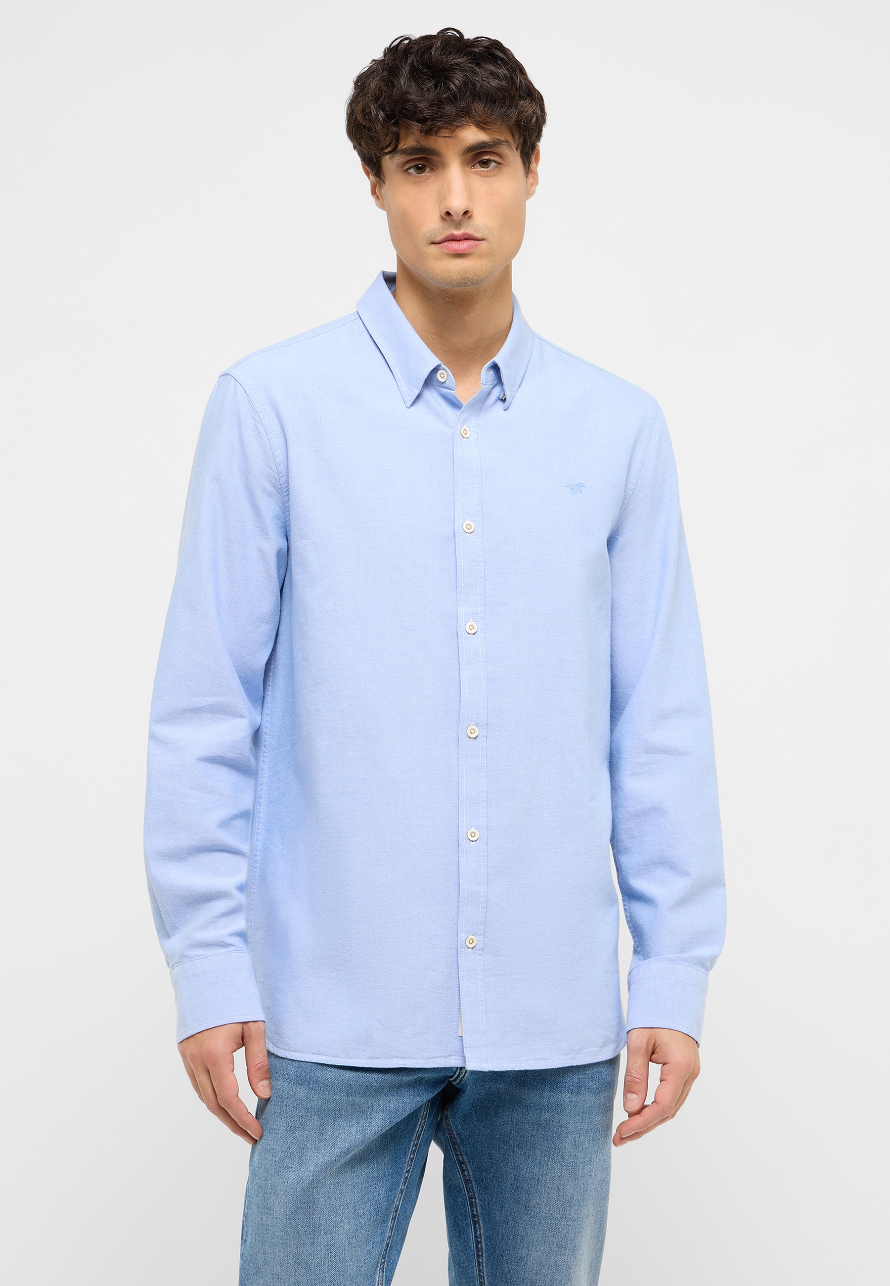 Hemd, Langarm, Kleid, Hemd, Jeans, Hosen