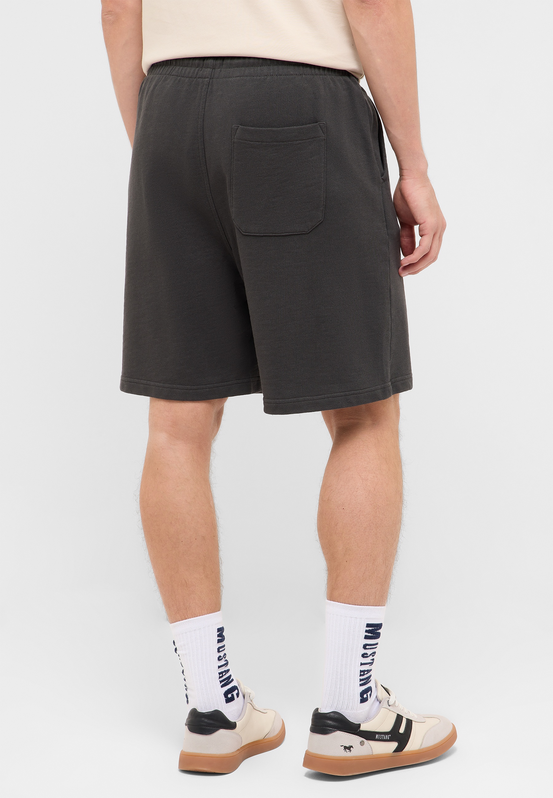 Hose, Shorts, Knieumfang, Back Pocket, Elastischer Bund