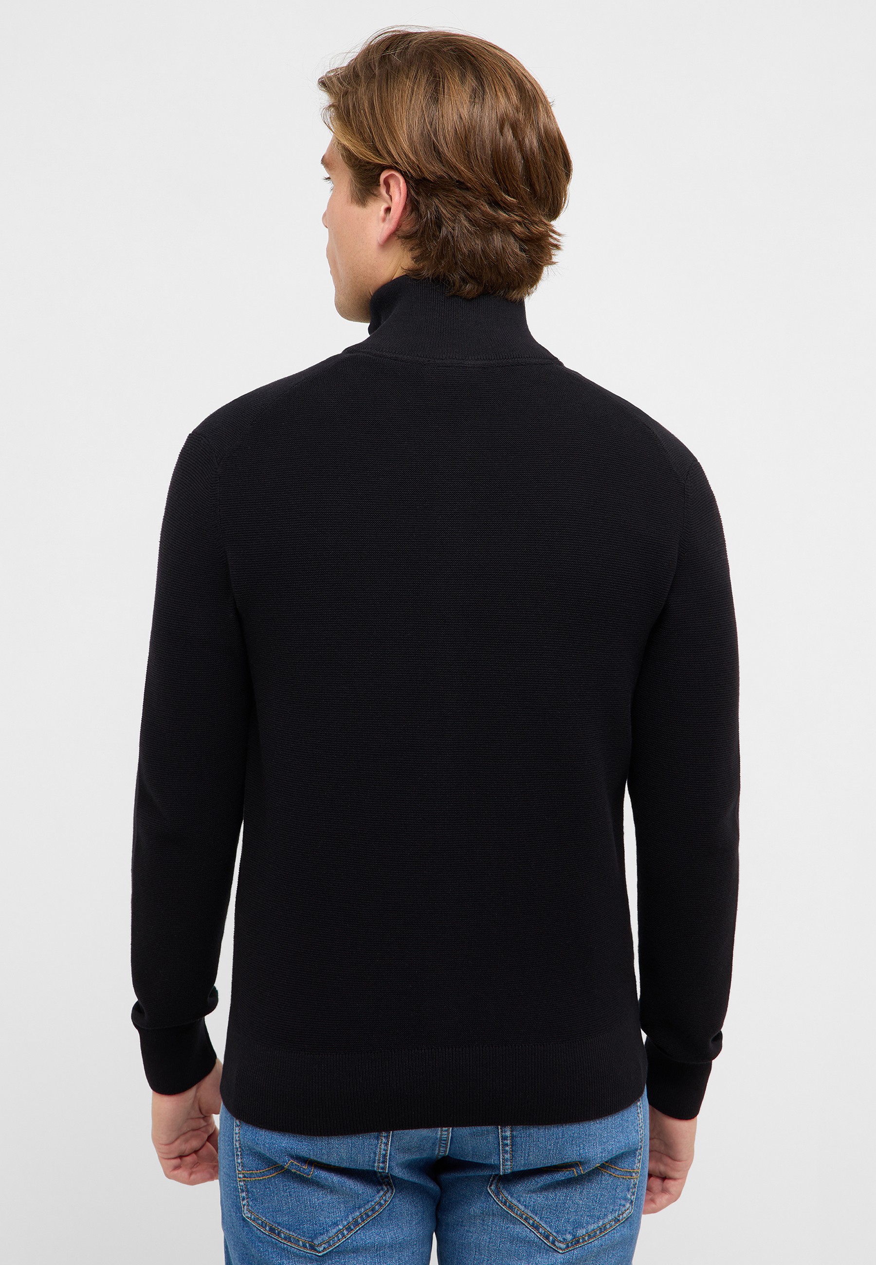 Langarm, Pullover, Jacke, Mann, Person