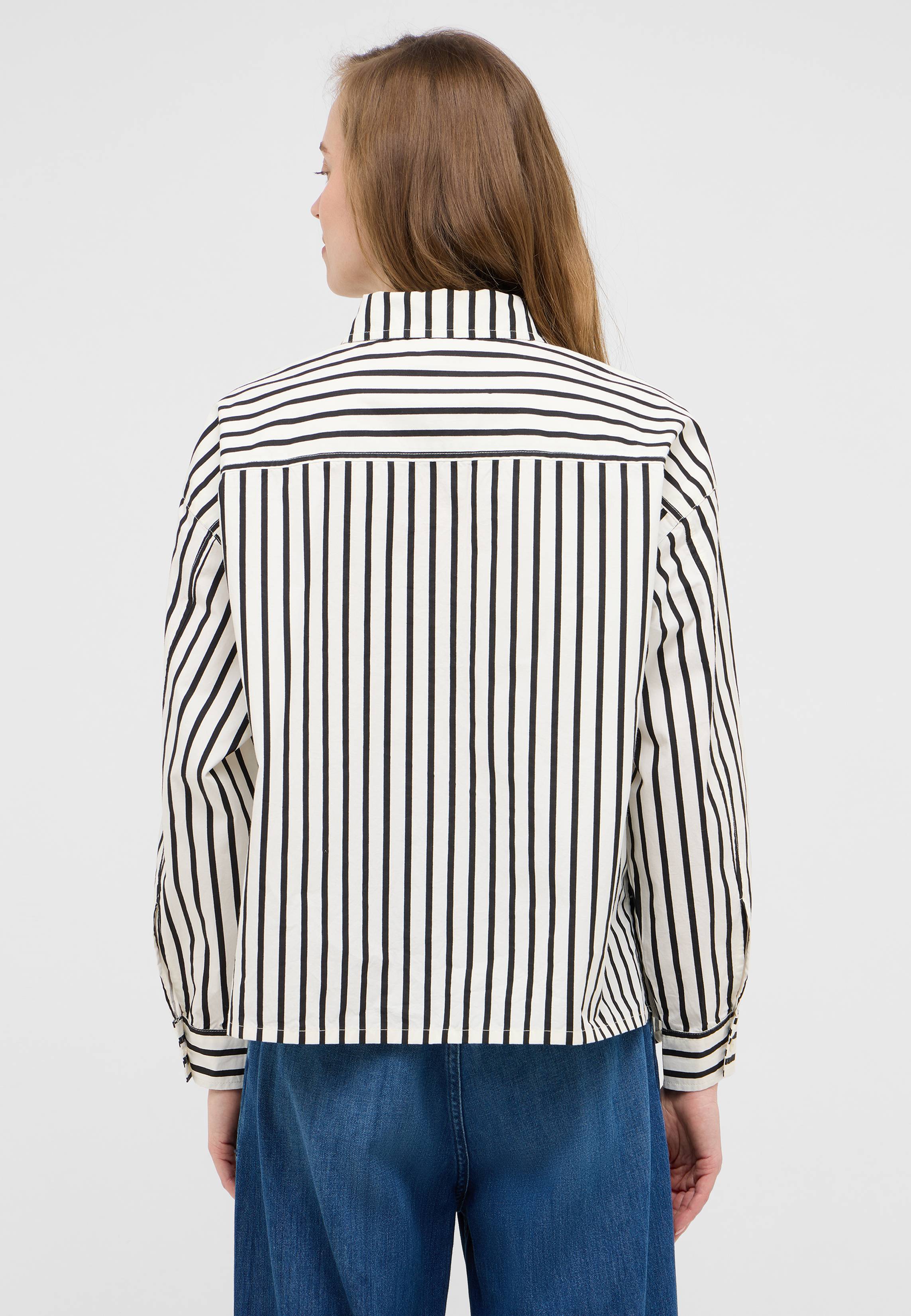 Hemd, Bluse, Langarm, Person, Frau