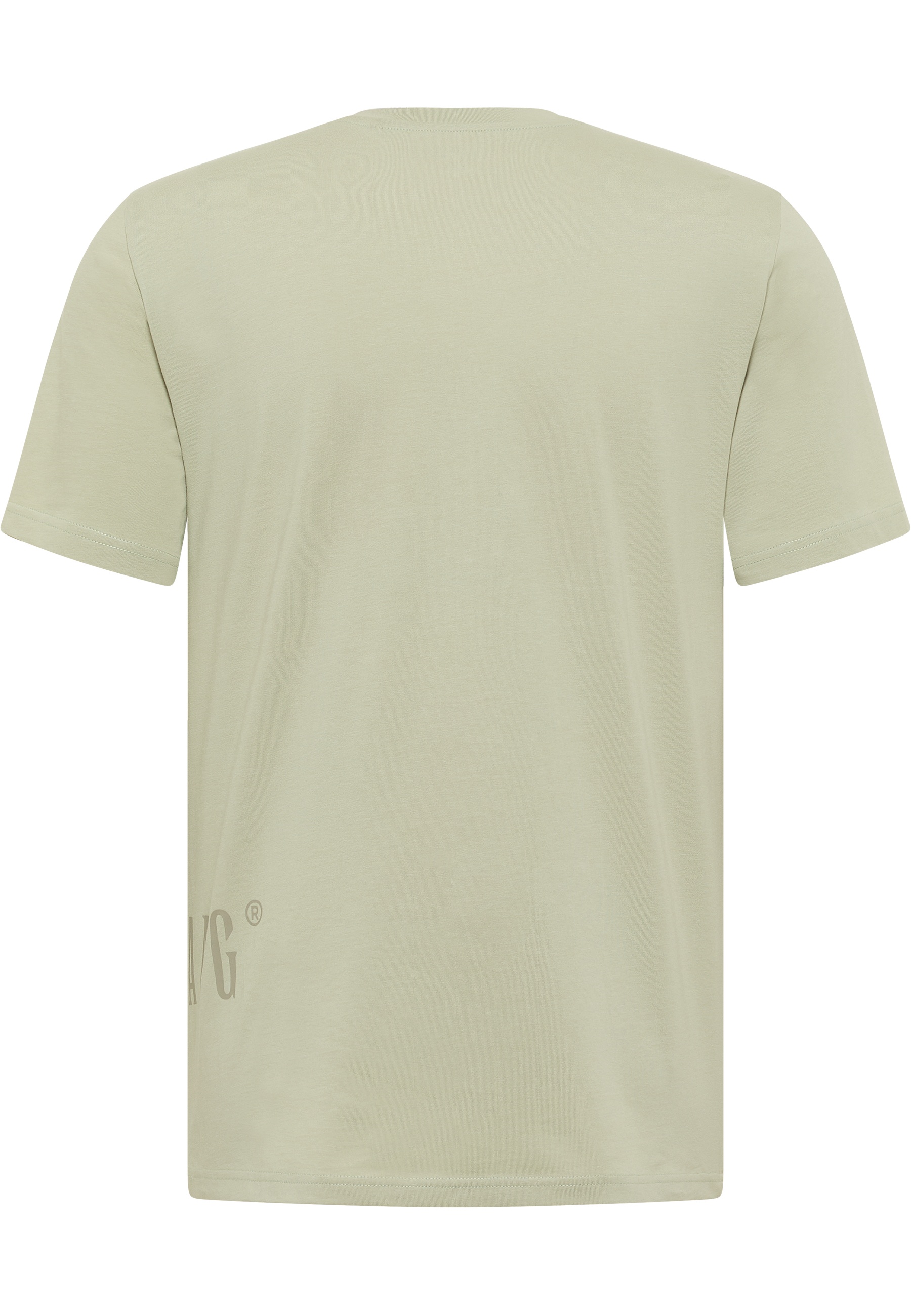 T-Shirt, Short sleeve, Solid color, Beige, Crew neck