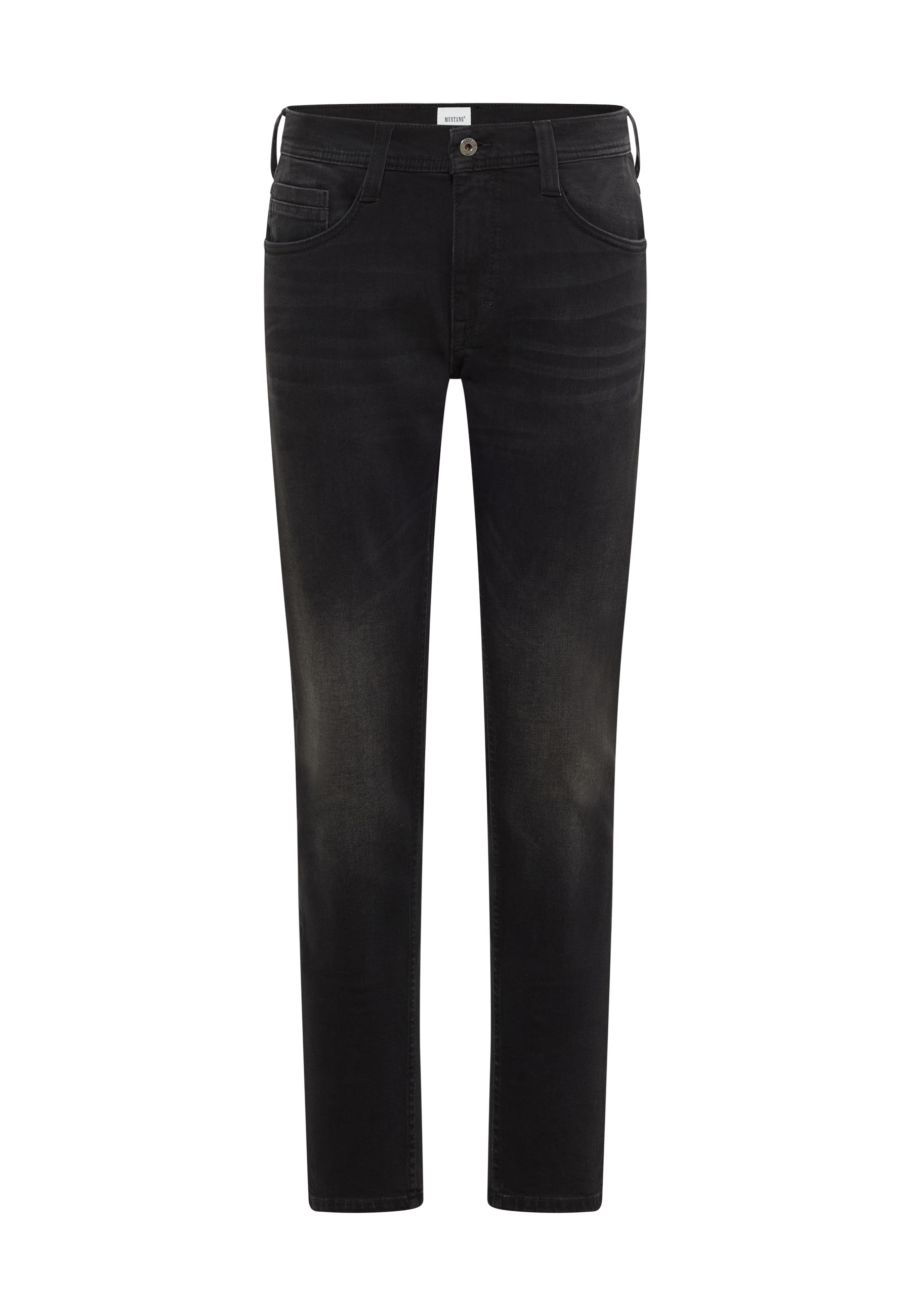 jeans, schwarz, denim, straight-leg