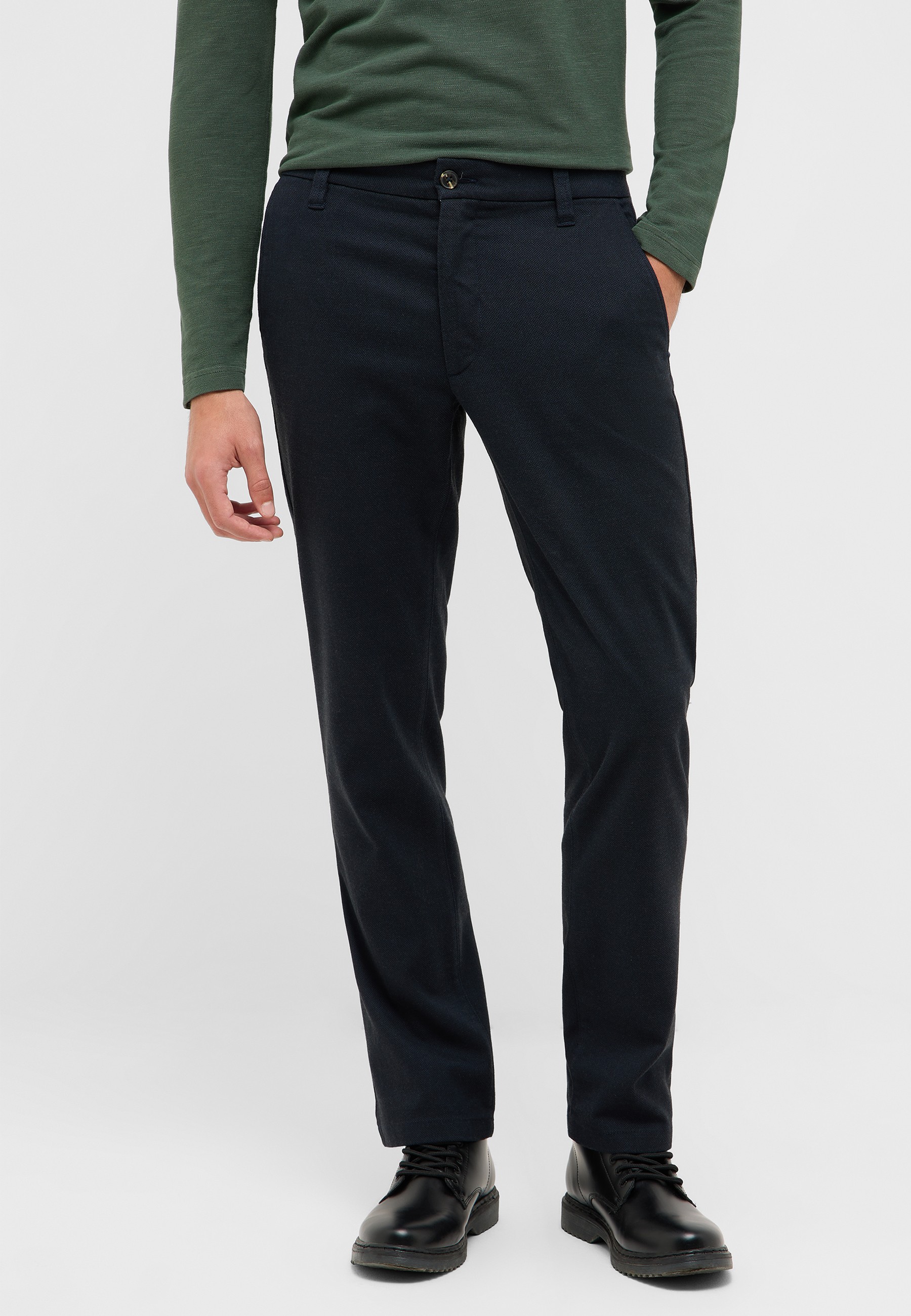 hose, Pantalone, Navy, Chino, dunkelblau