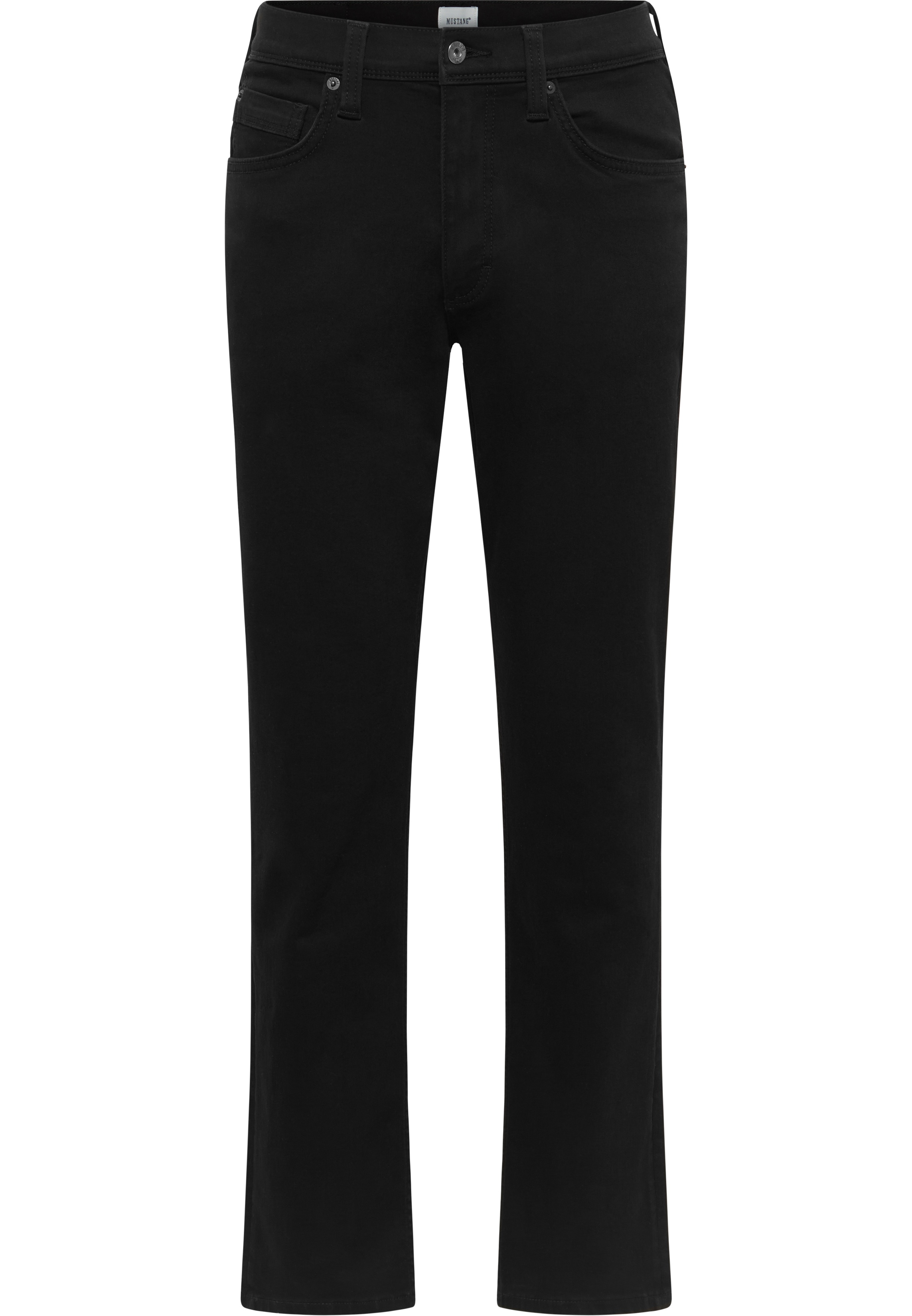 Mustang Herren Jeans Style Washington Straight, schwarz dunkel