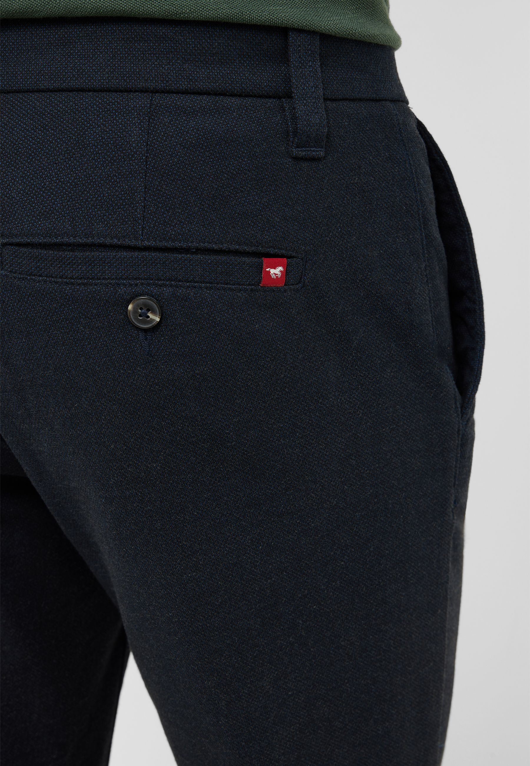 Chinos, Hose, Konstruktion: Bund, Back-Tasche, Knopf