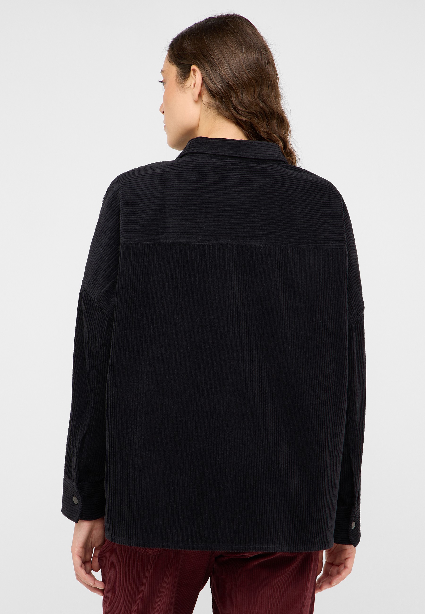 Mantel, Fleece, Langer Ärmel, Person, Frau