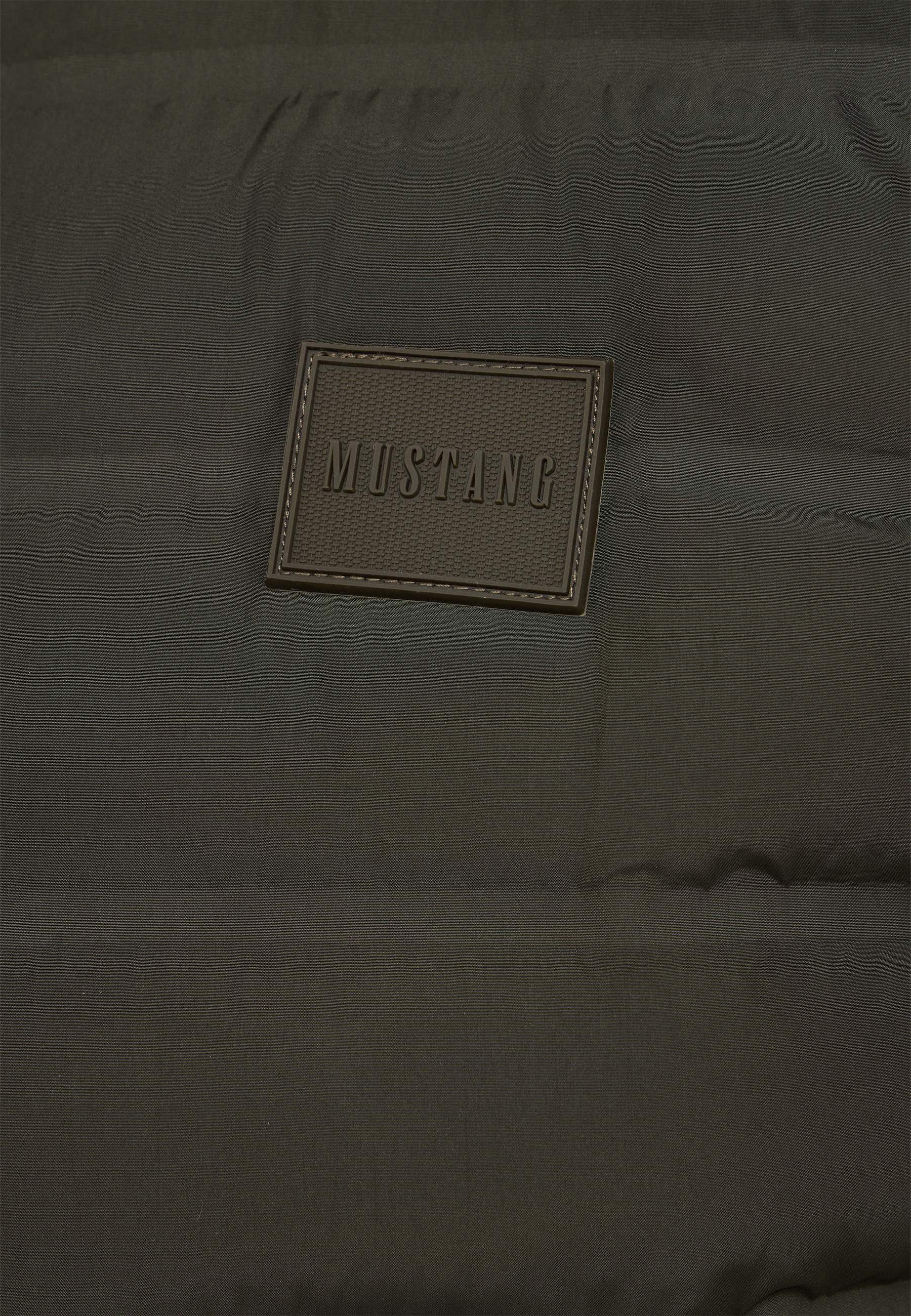 Mustang, Label, Patch, Brown, Fabric