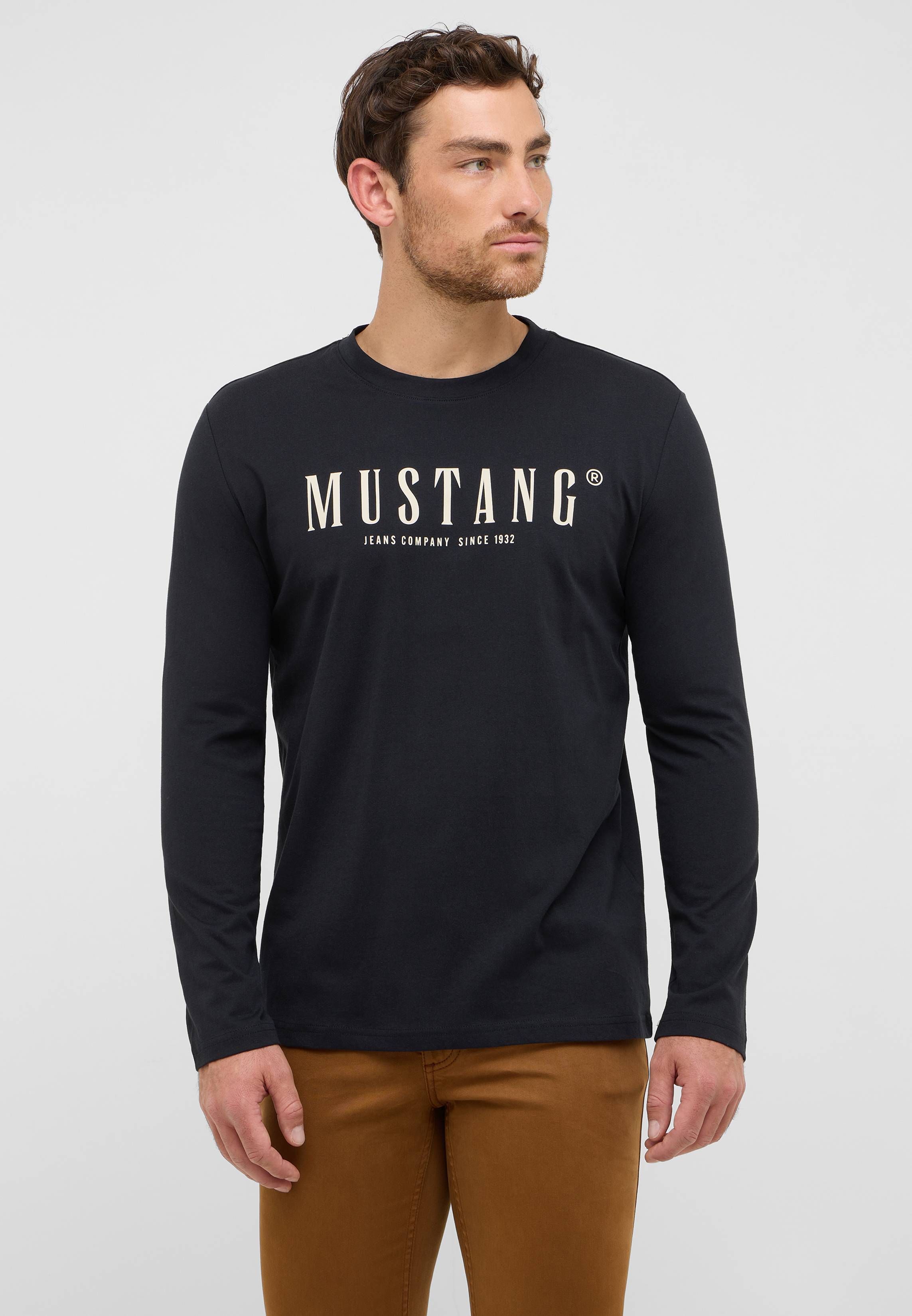 Langarm, Ärmel, T-Shirt, Mann, Person