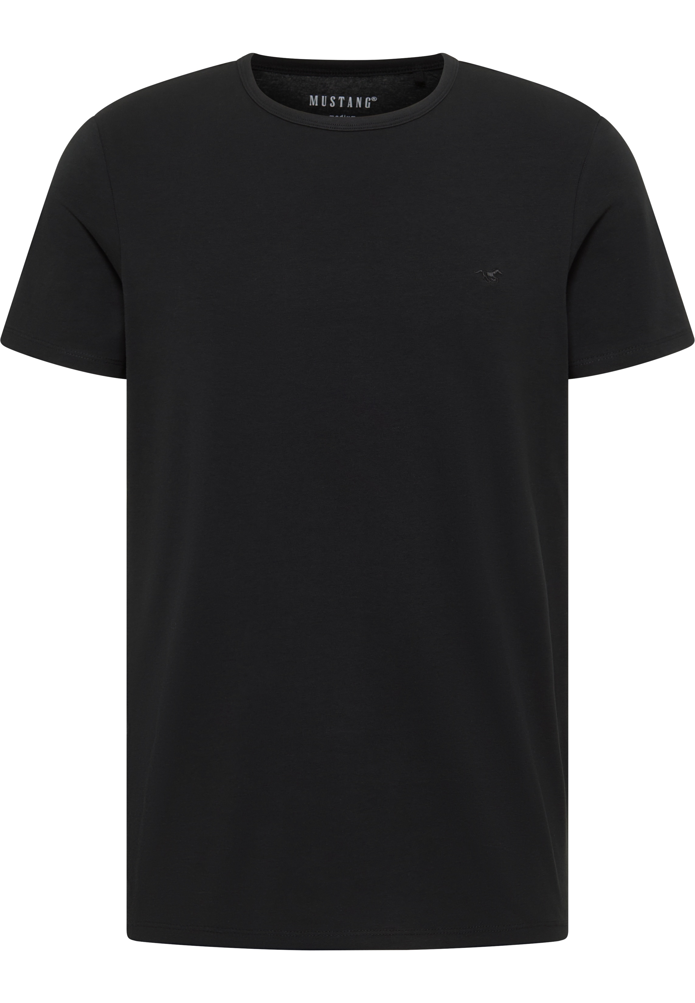 Mustang Herren T-Shirt Style Allen, schwarz